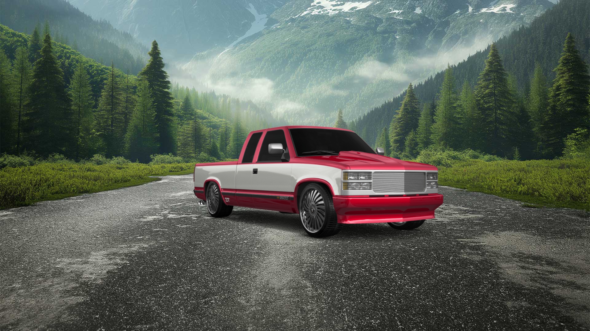 Chevrolet K2500 Extended Cab Pickup 1989