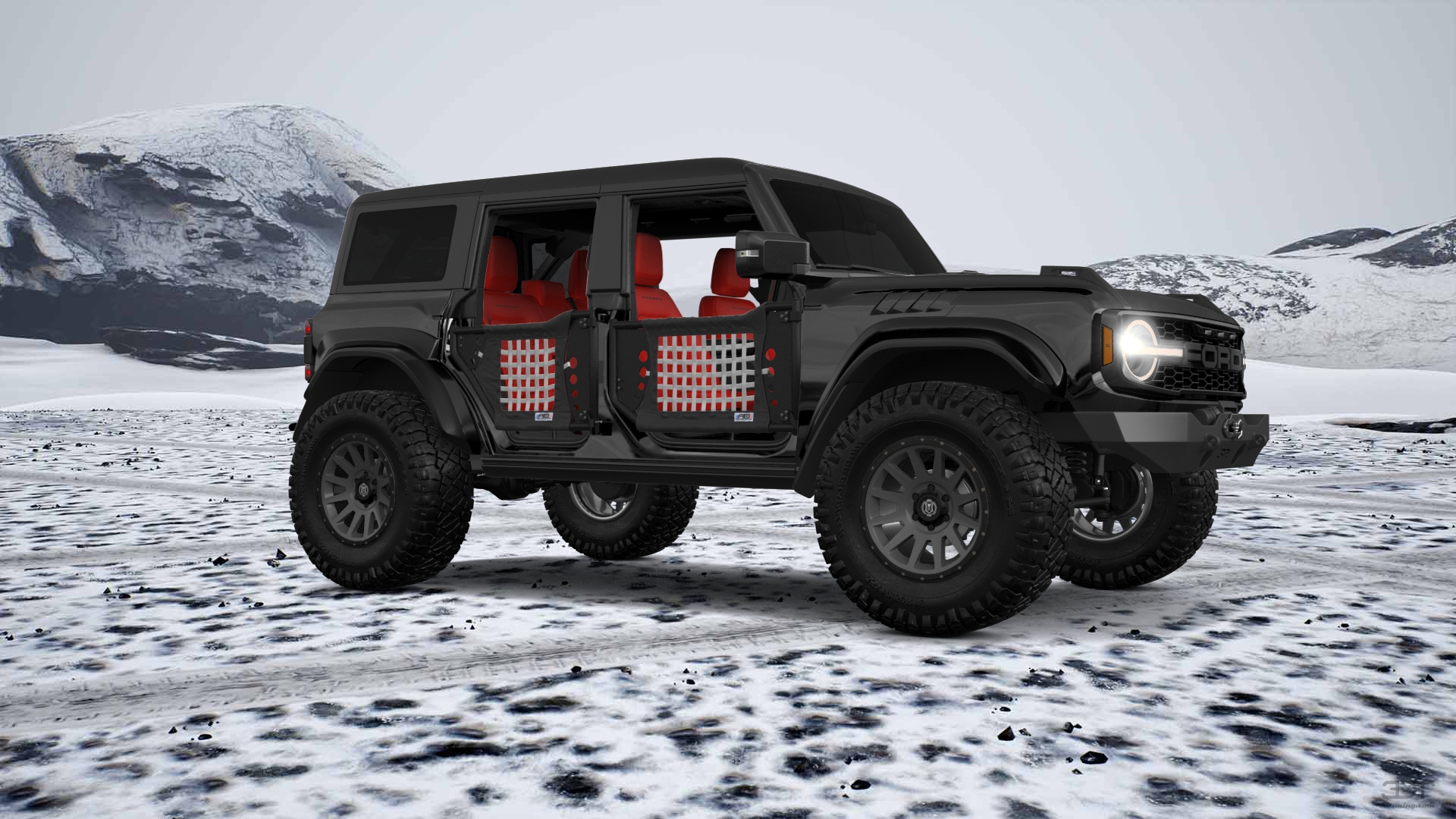 Ford Bronco Raptor 4 Door pickup truck 2022