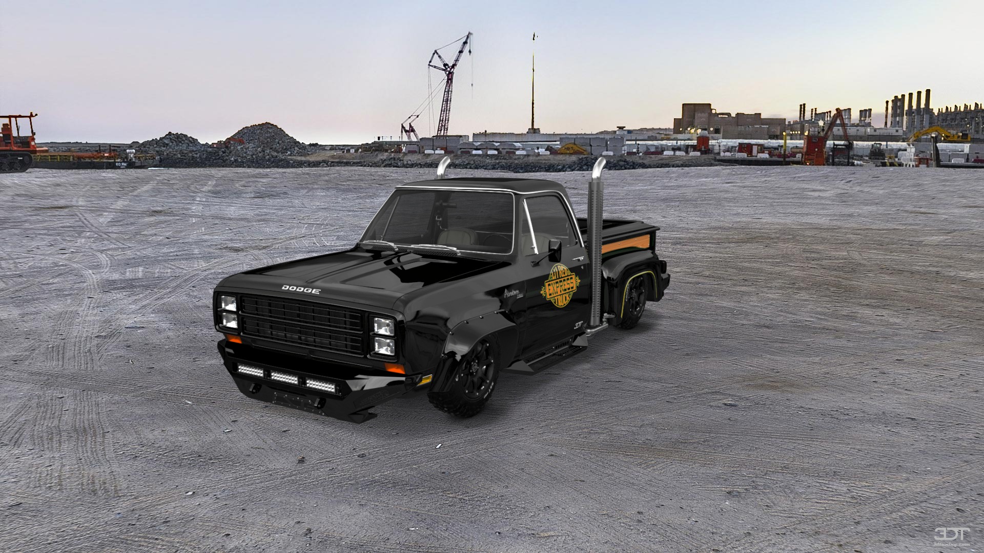 Dodge Lil Red Express 2 Door pickup truck 1979