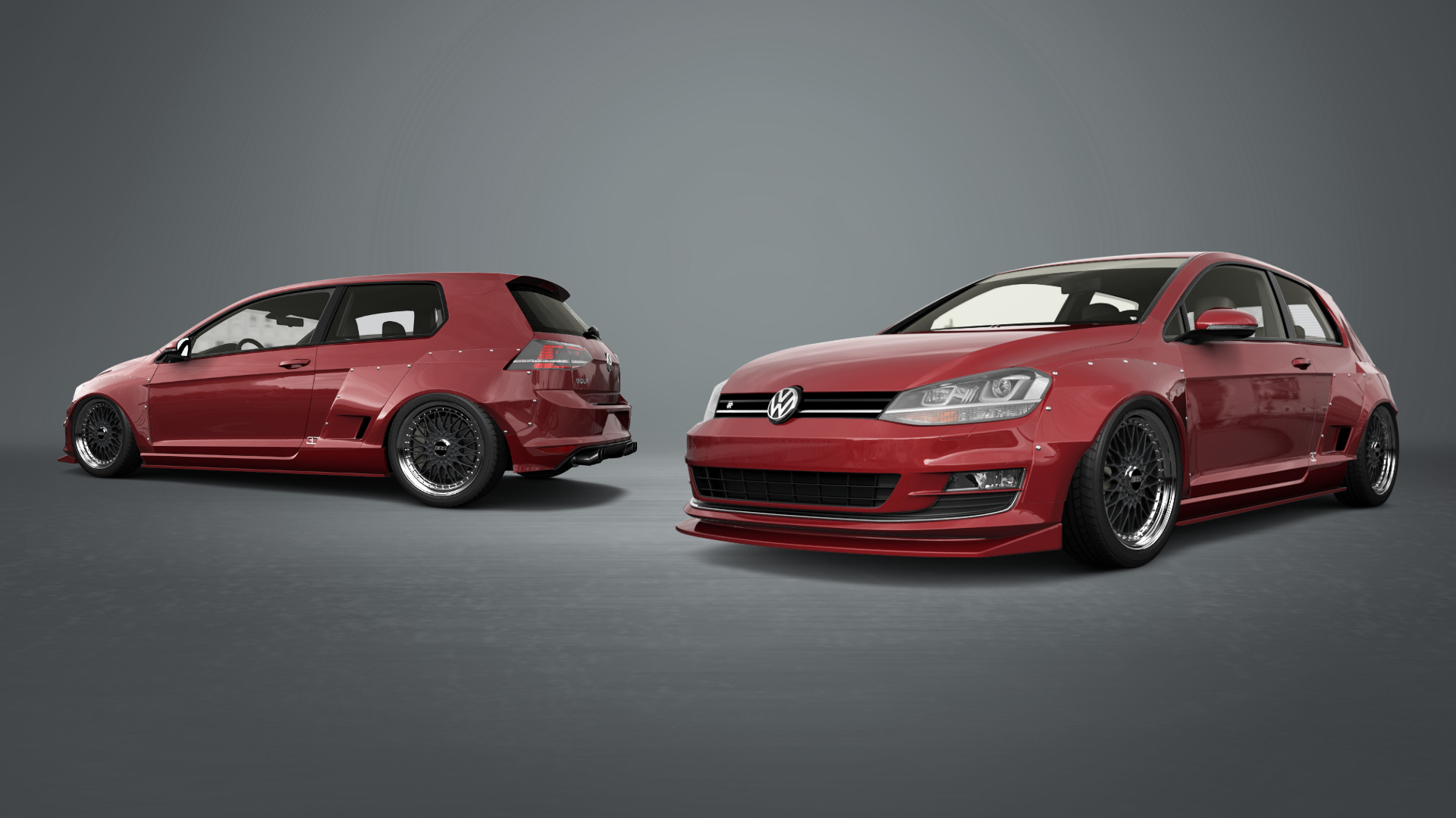 Volkswagen Golf 7 3 Door Hatchback 2013 tuning