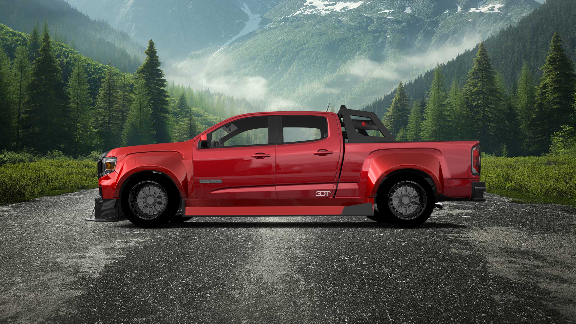 GMC Canyon Crew Cab 4 Door pickup truck 2021 Images