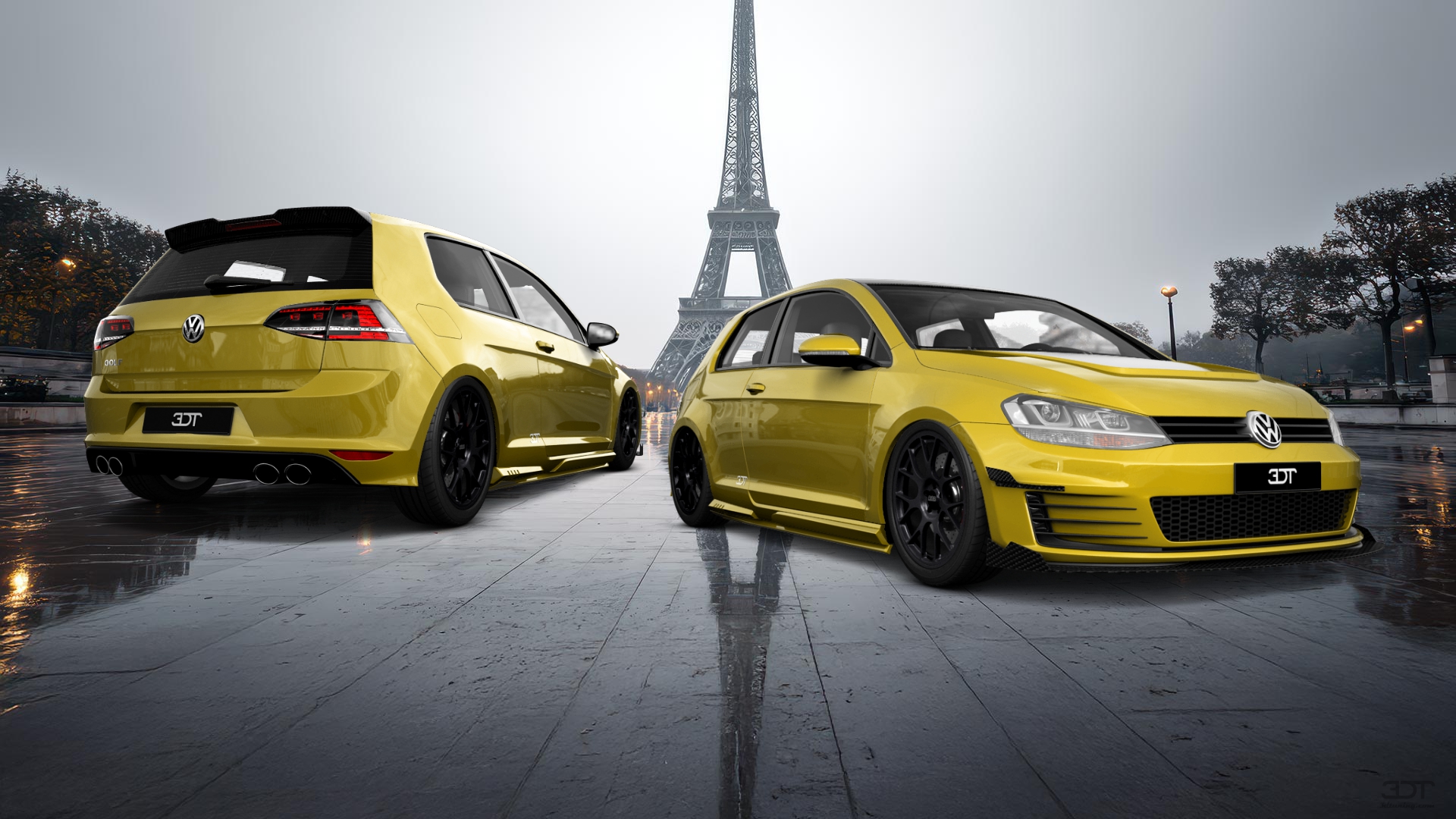 Volkswagen Golf 7 3 Door Hatchback 2013 tuning