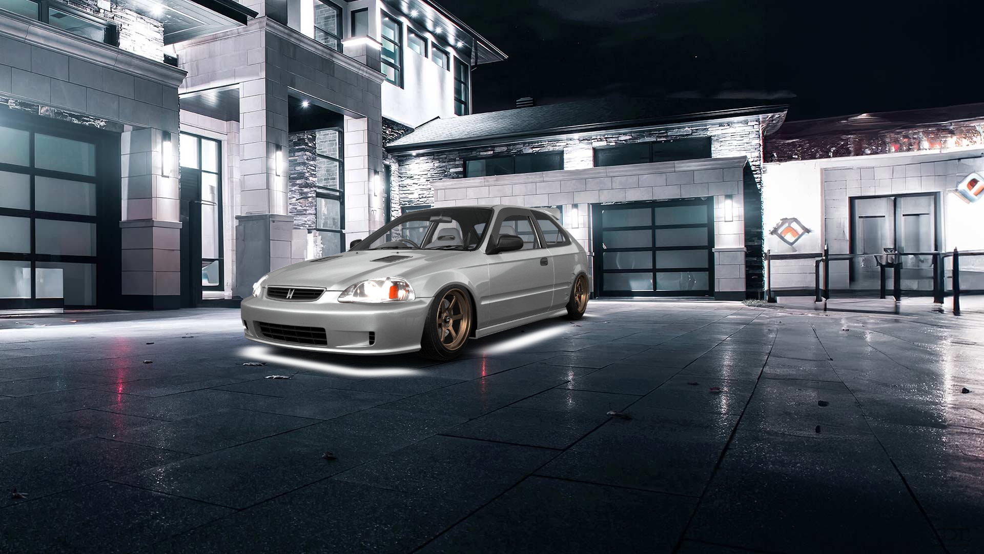 Honda Civic 3 Door Hatchback 1997 tuning