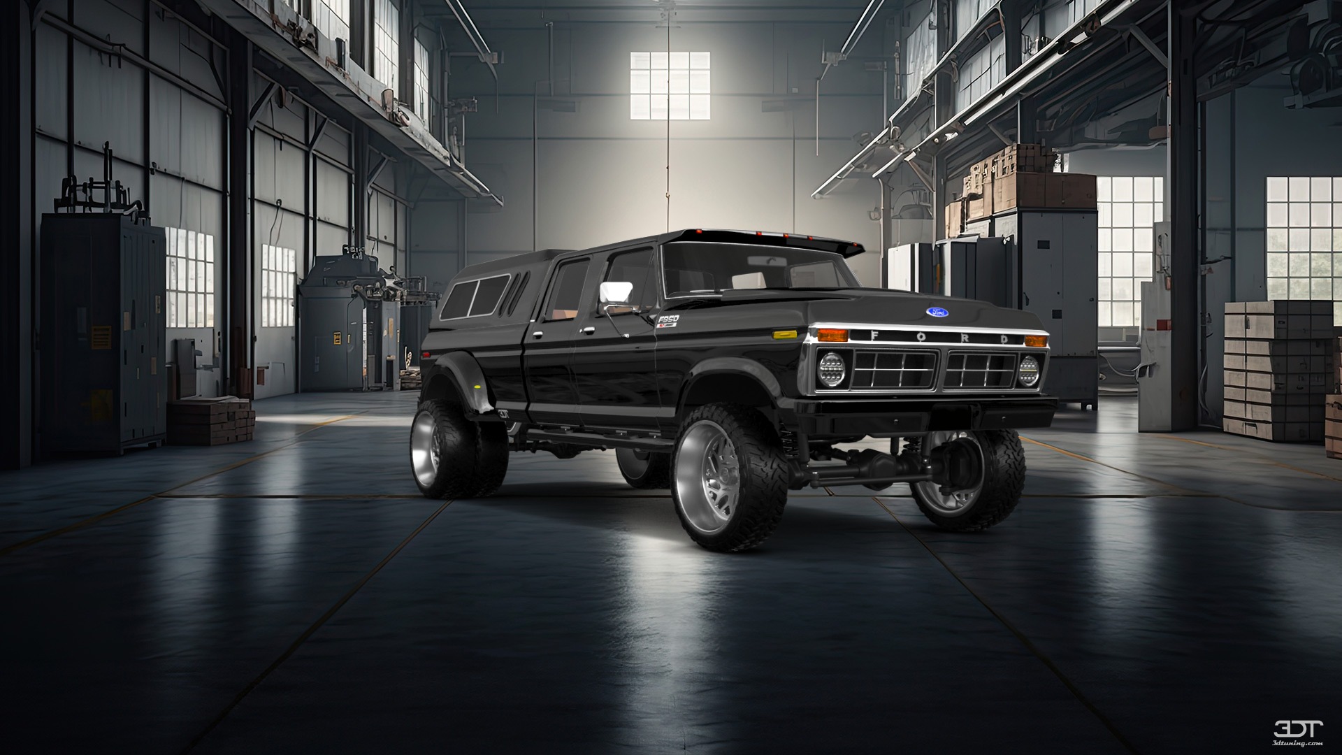 Ford F-350 Dually 4 Door pickup truck 1973