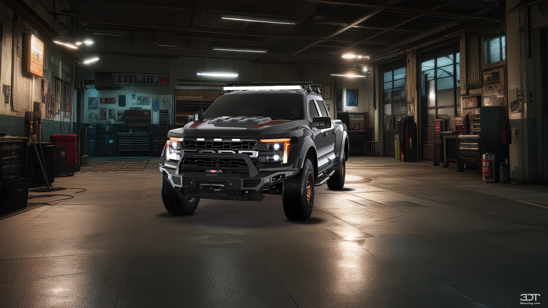 Ford F-150 Raptor 4 Door pickup truck 2024 tuning