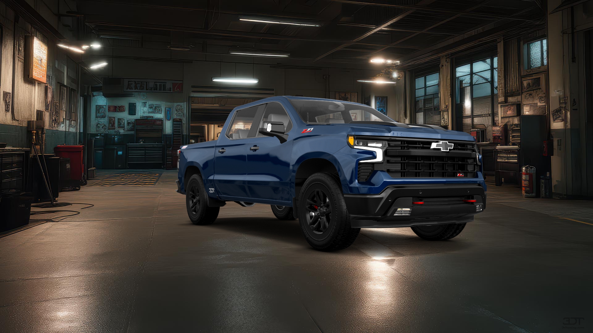Chevrolet Silverado 1500 Crew Cab 5.8 ft box 4 Door pickup truck 2023 tuning