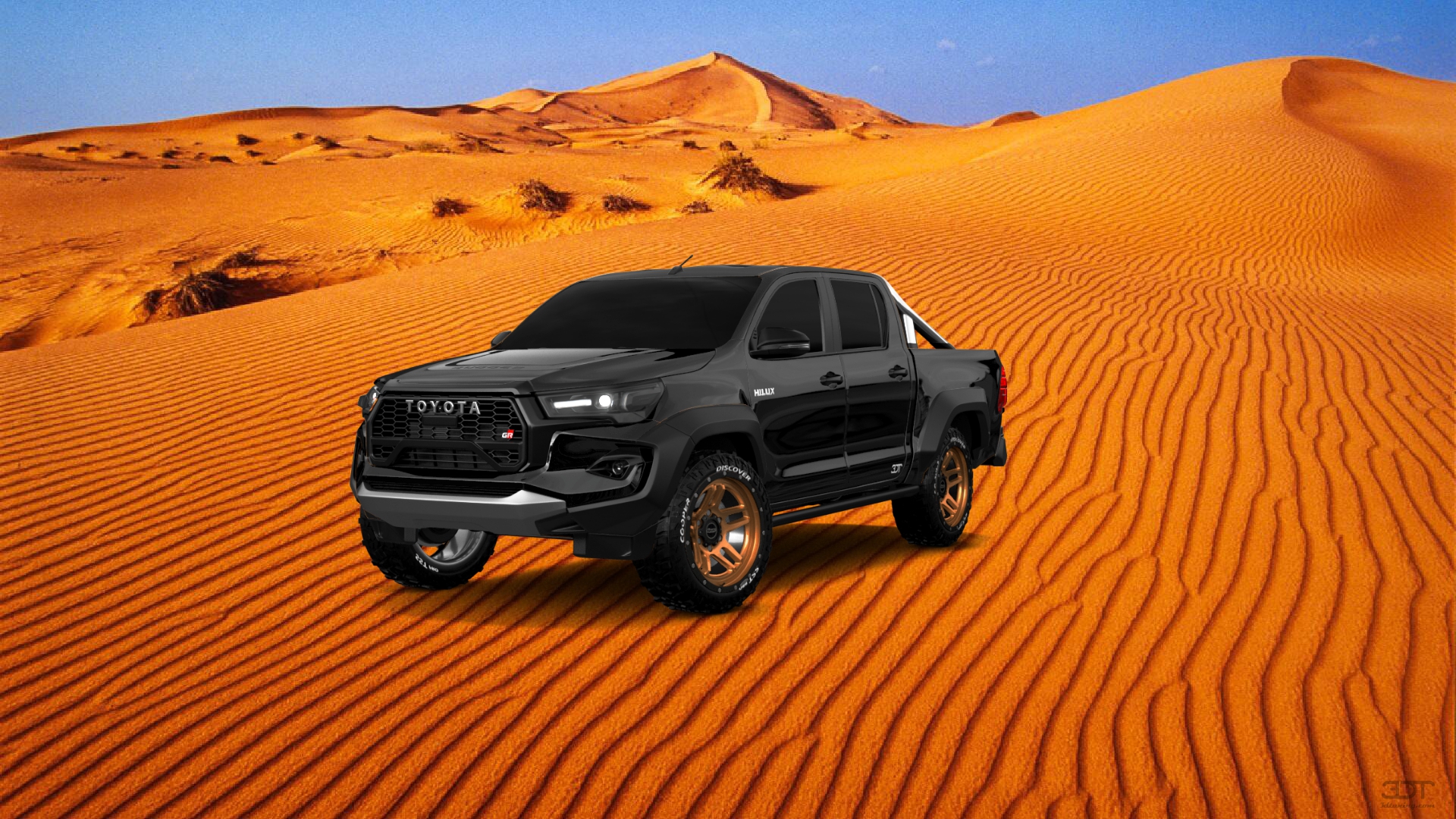 Toyota Hilux Double Cab 4 Door pickup truck 2015 tuning