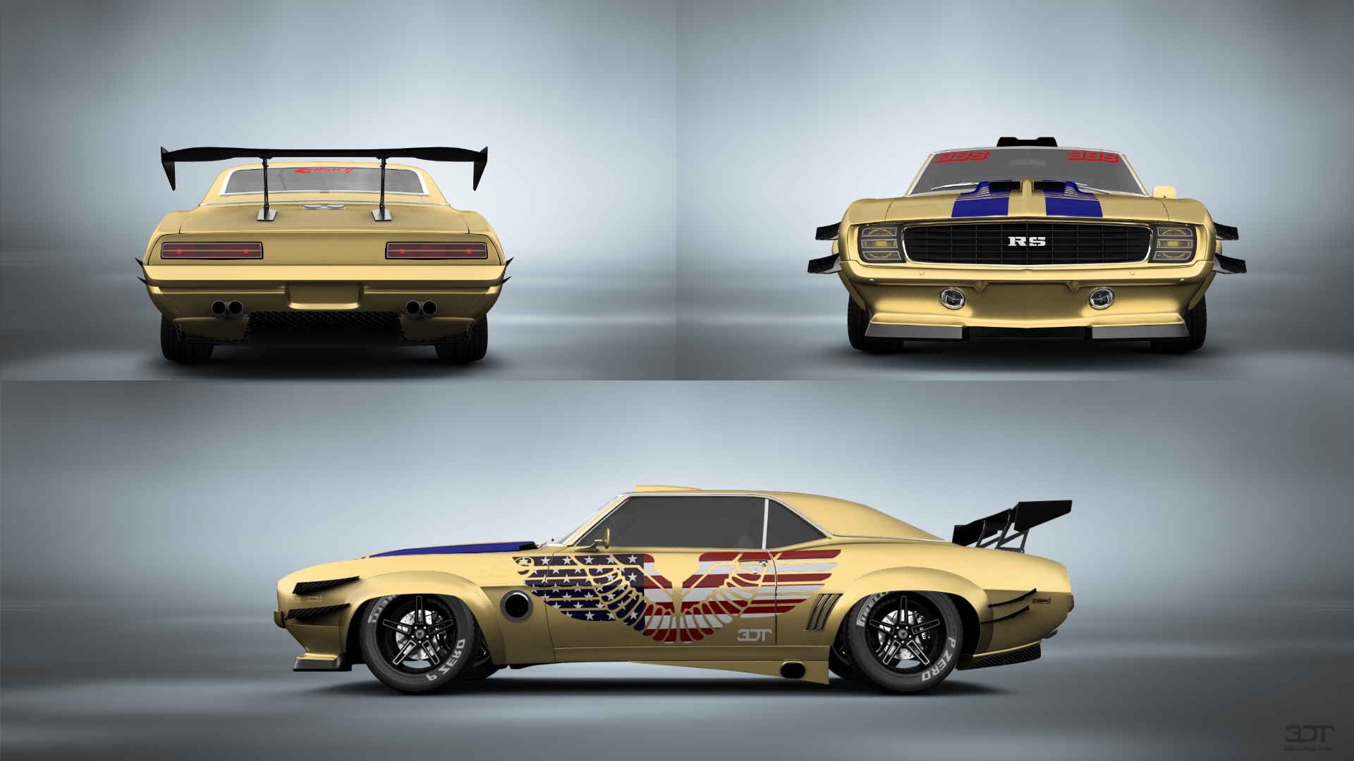 Chevrolet Camaro SS 2 Door Hardtop 1969 tuning