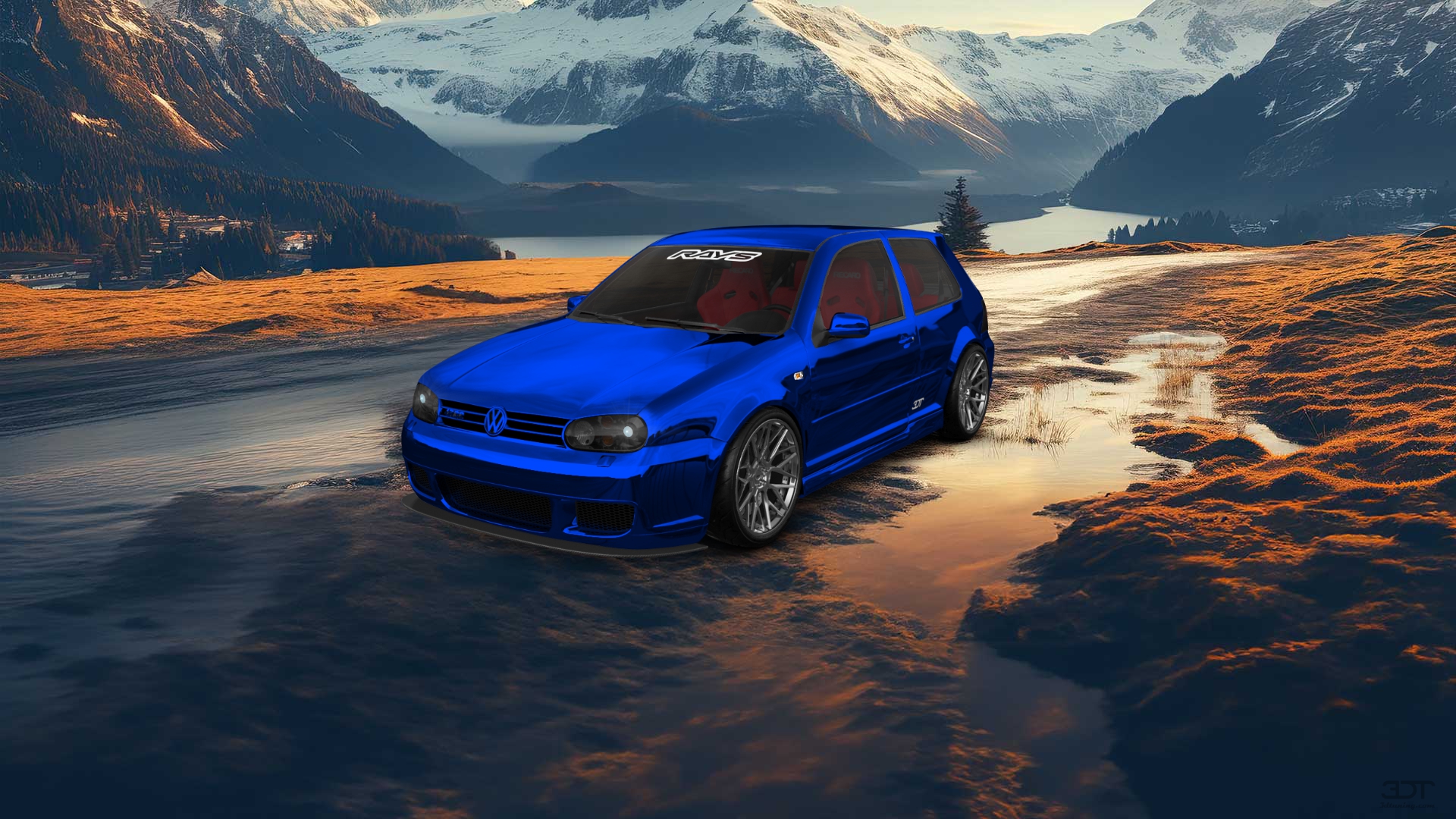 Volkswagen Golf 4 (mk4) 3 Door Hatchback 1997 tuning