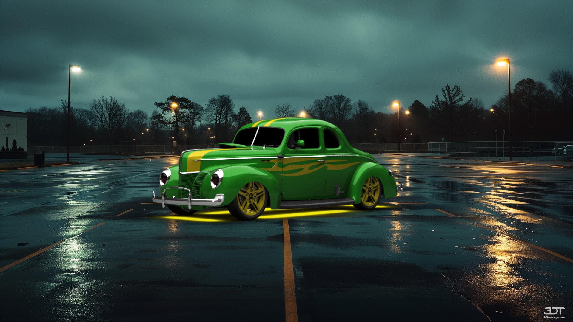 Ford De Luxe Coupe Liftback 1940 tuning