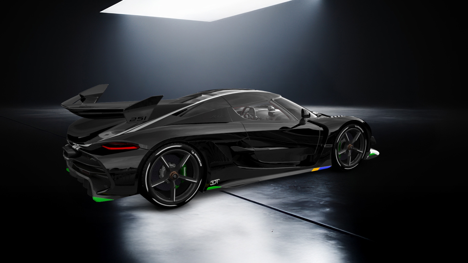 Koenigsegg Jesko 2 door targa top 2020 tuning