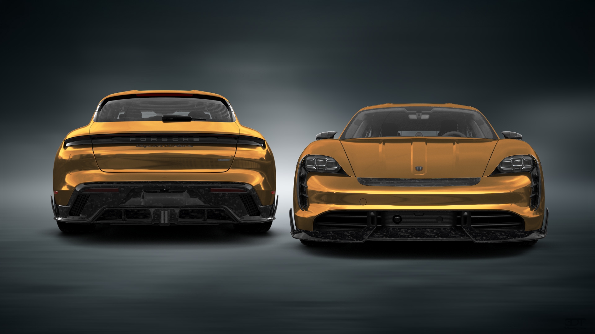 Porsche Taycan Sport Turismo Shooting Brake 2019 tuning