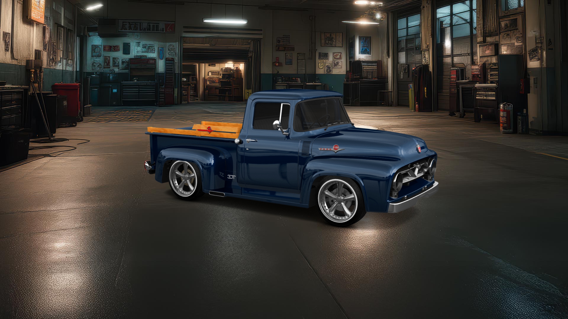 Ford F-100 2 Door truck 1956 tuning