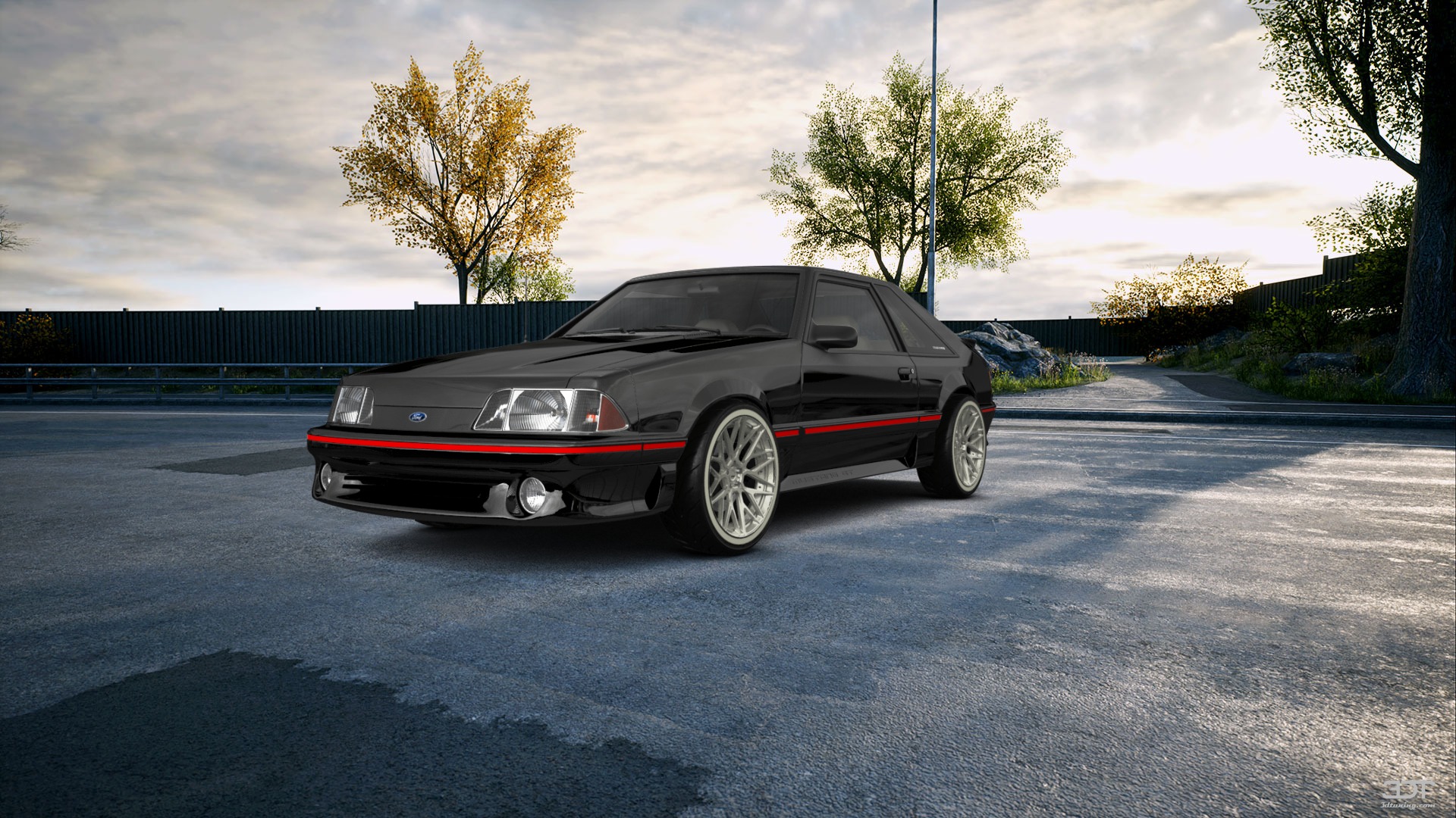 Ford Mustang 3 Door Hatchback 1988 tuning