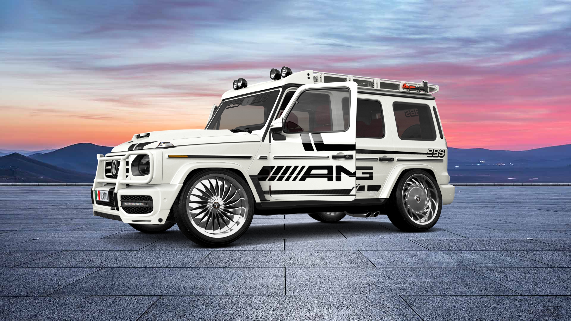 Mercedes G-Class 5 Door SUV 2018 tuning