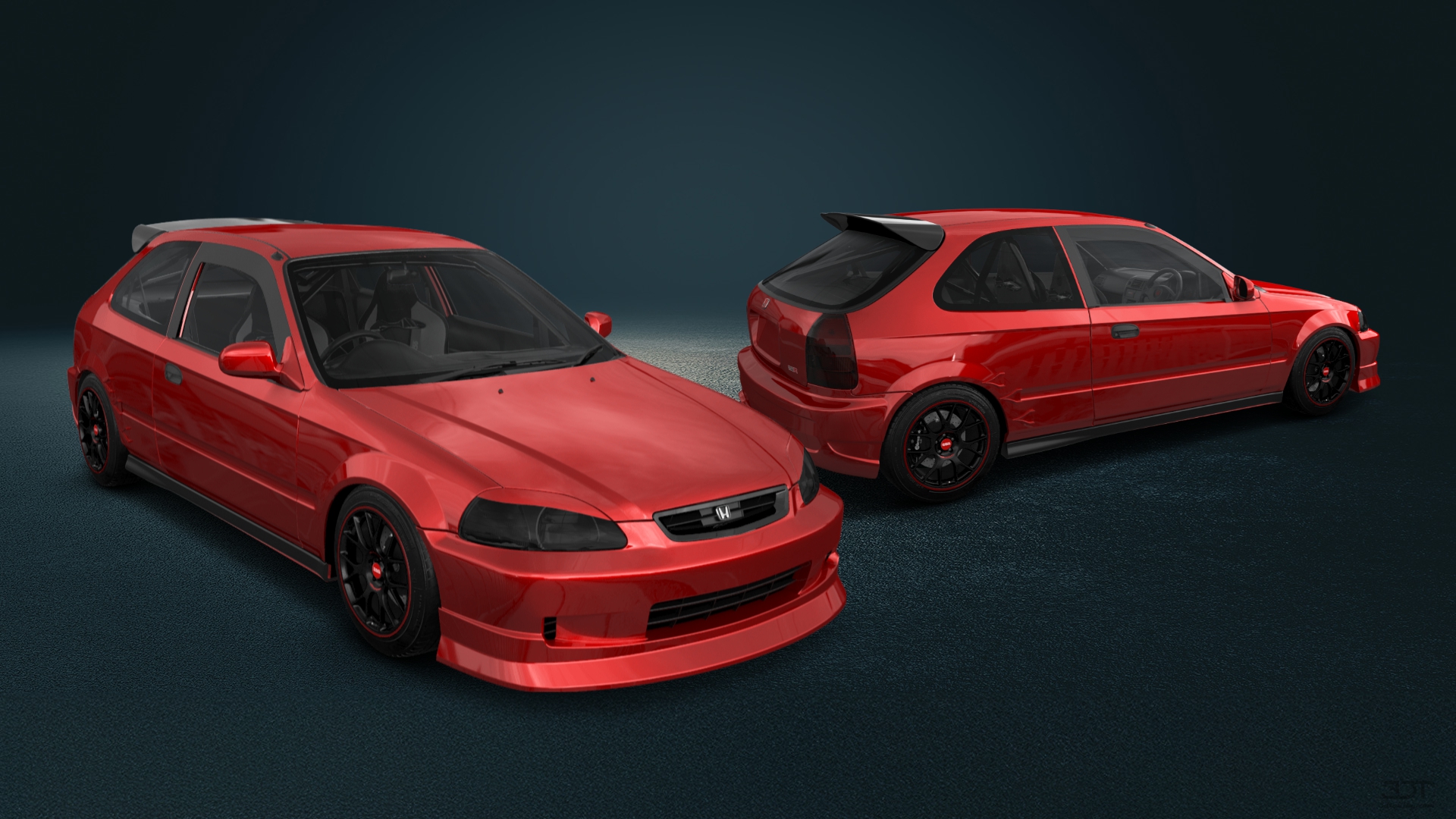 Honda Civic 3 Door Hatchback 1997 tuning