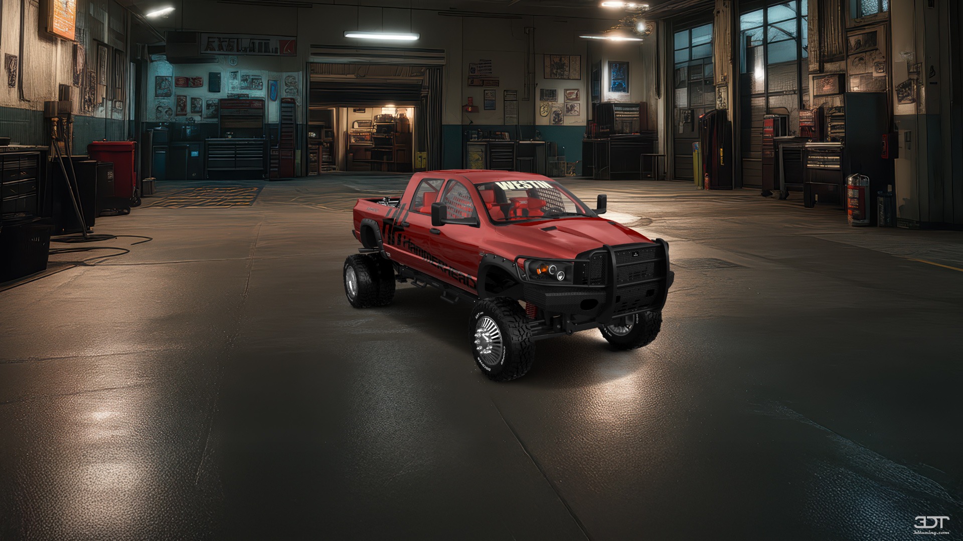 Dodge Ram 3500 Dually 4 Door pickup truck 2007 tuning