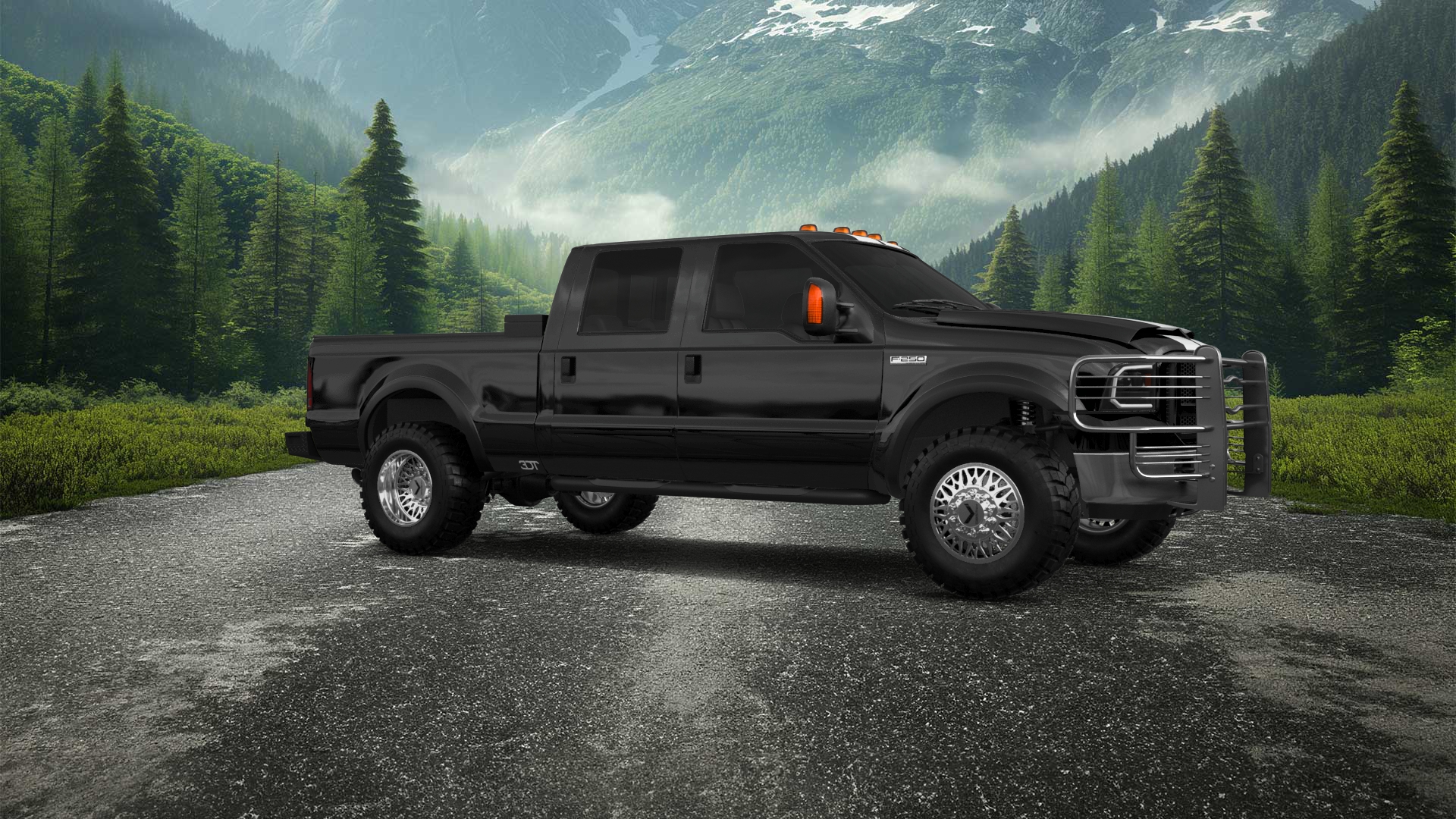 Ford F-250 Crew Cab 4 Door pickup truck 1999