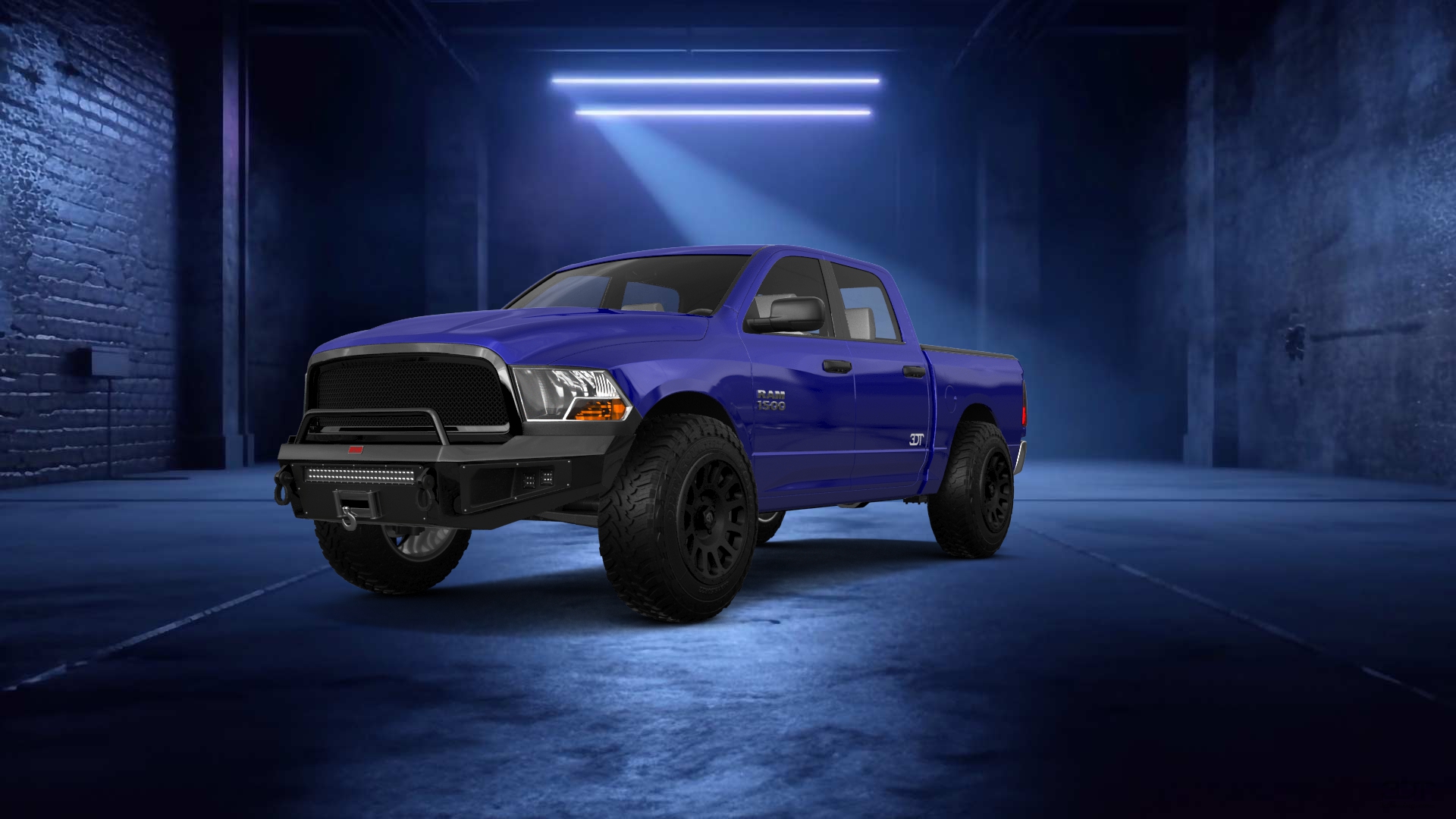 Dodge Ram 1500 5.7' box 4 Door pickup truck 2010 tuning