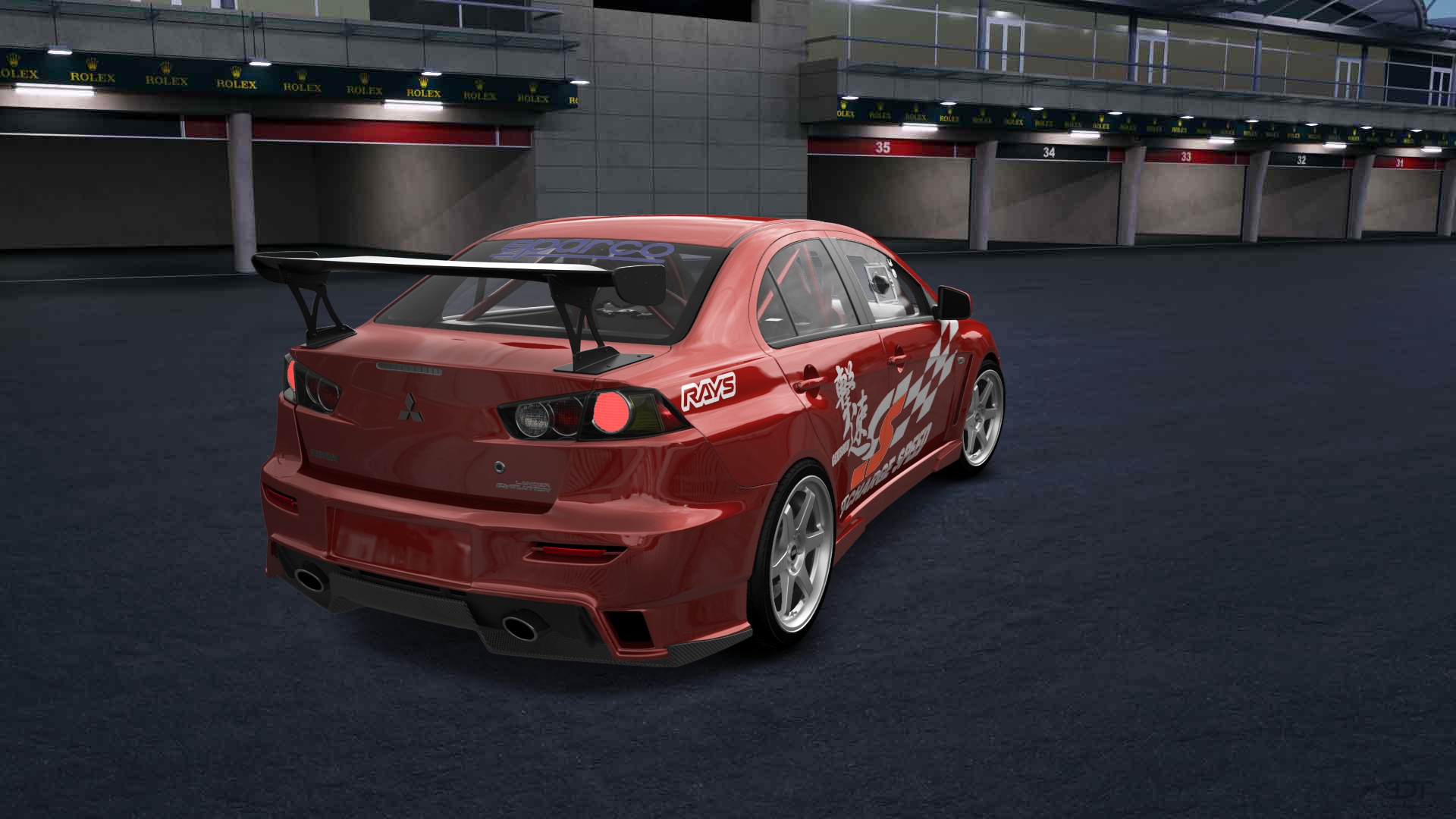 Mitsubishi Lancer Evolution X Sedan 2008