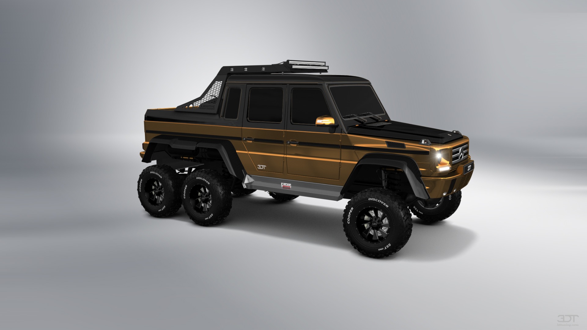 Mercedes G 63 AMG 6x6 4 Door pickup truck 2013 tuning