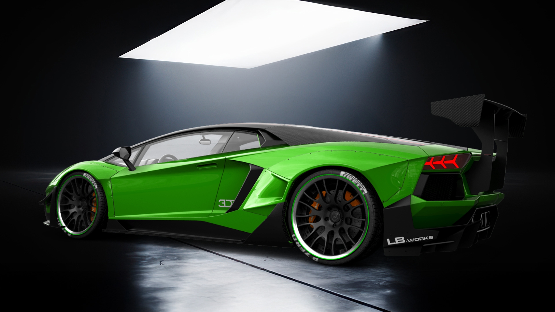 Lamborghini Aventador 2 Door Coupe 2012 tuning