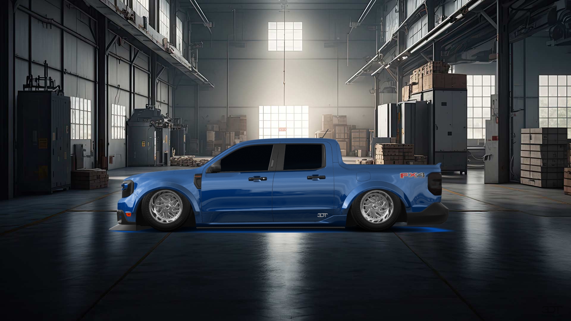 Ford Maverick 4 Door pickup truck 2022 tuning