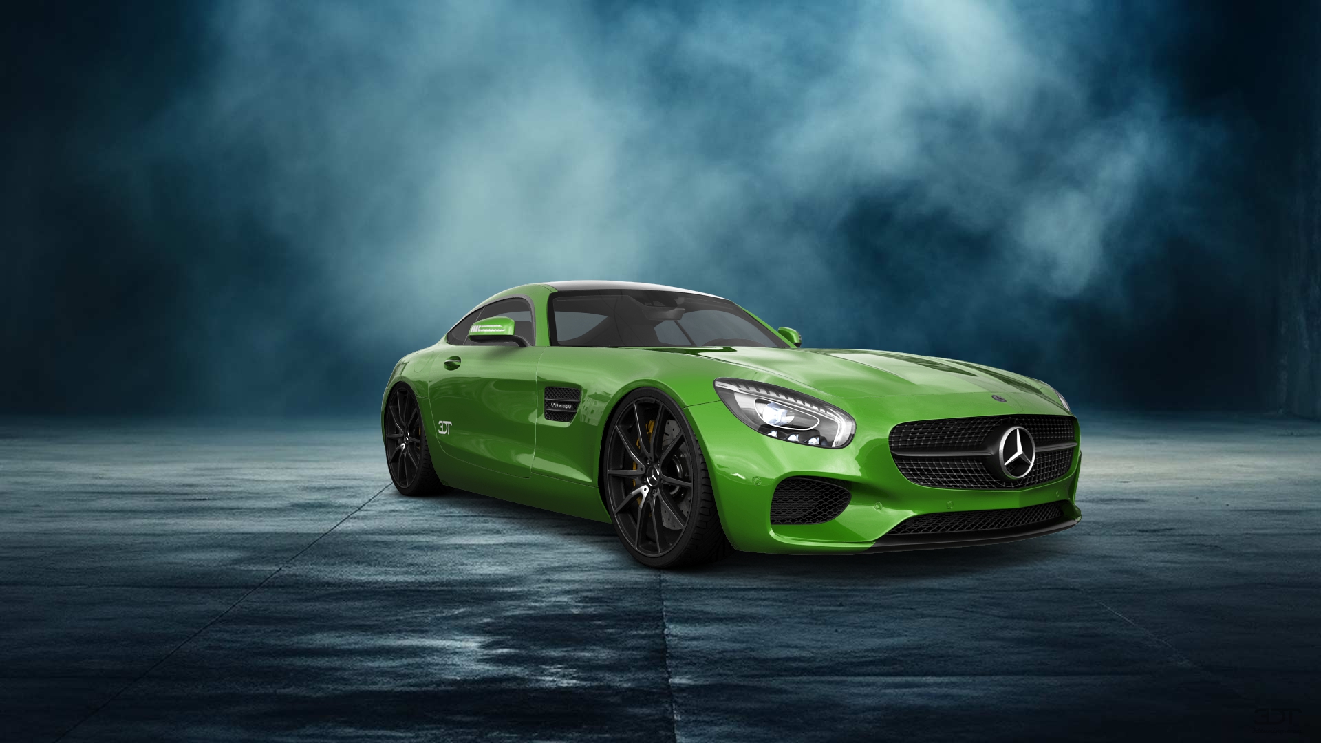 Mercedes AMG GT 2 door fastback coupe 2016