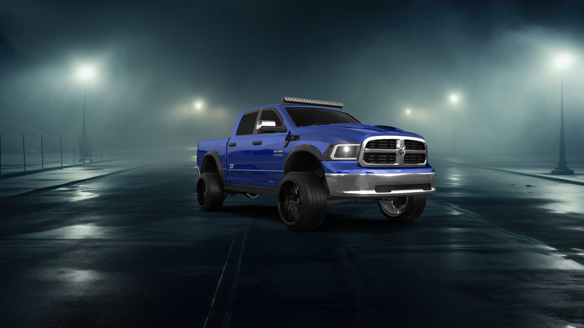 Dodge Ram 1500 5.7' box 4 Door pickup truck 2010 tuning