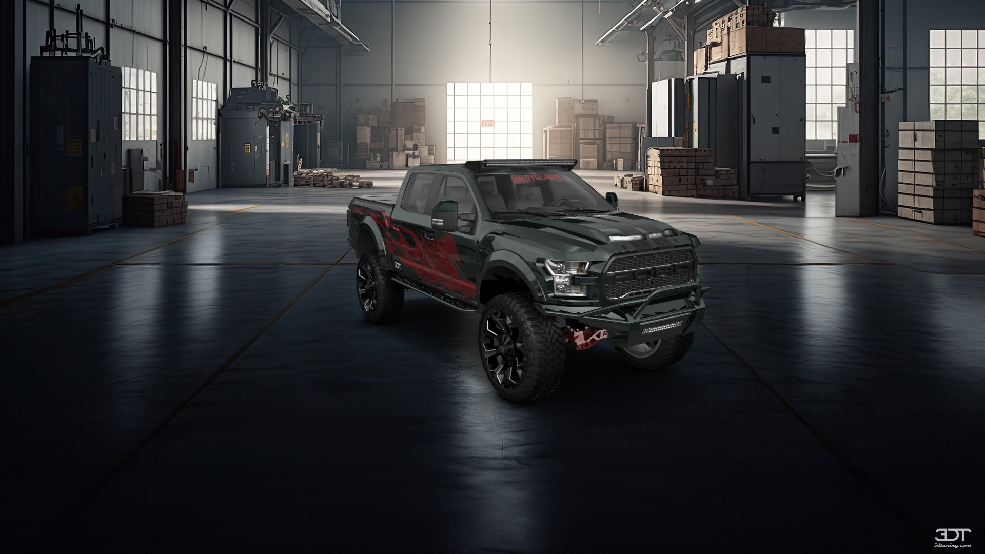 Ford F-150 Raptor 4 Door pickup truck 2017 tuning