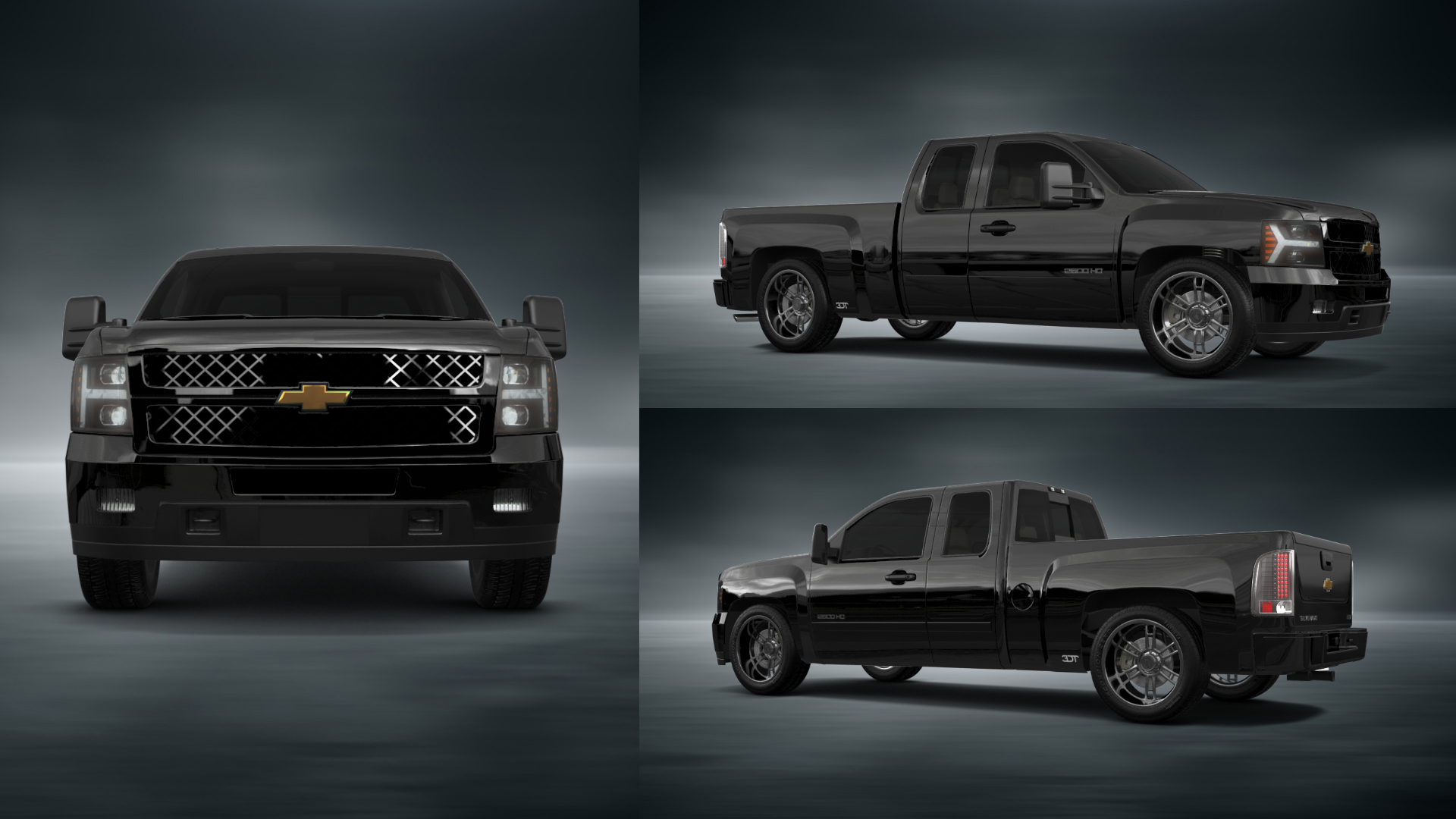 Chevrolet Silverado 2500 HD Extended Cab Pickup Truck 2007 tuning