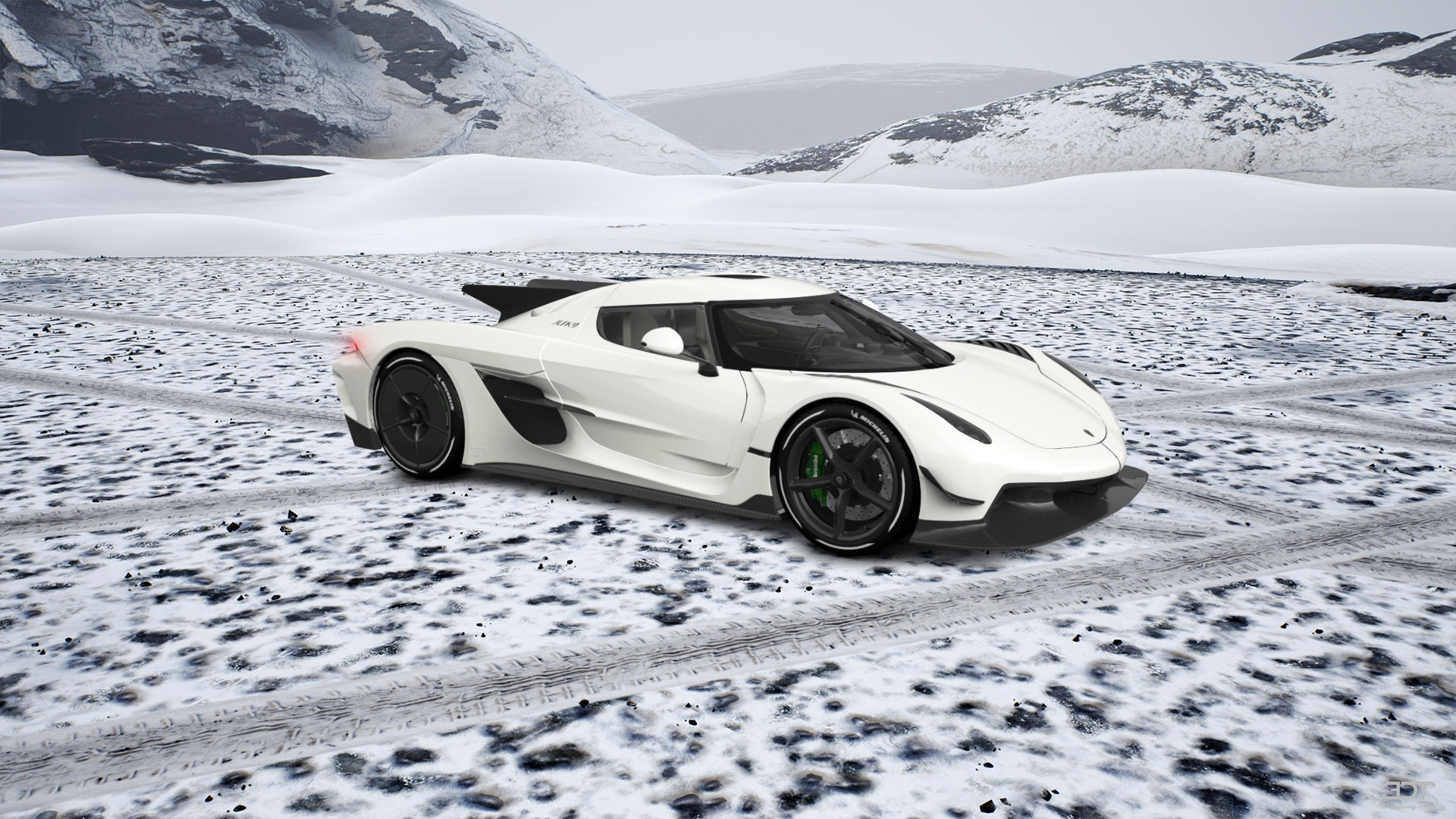 Koenigsegg Jesko 2 door targa top 2020 tuning