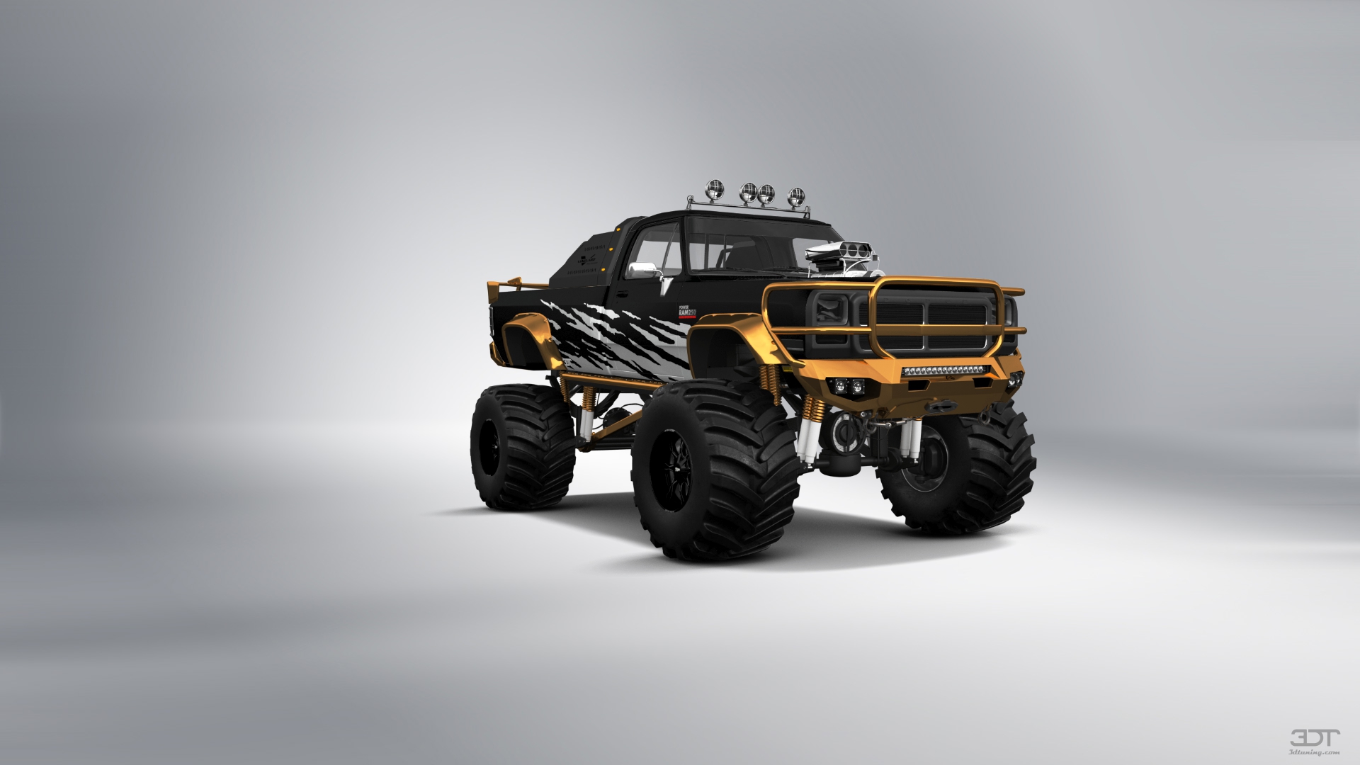 Dodge Ram 2 Door pickup truck 1991 tuning