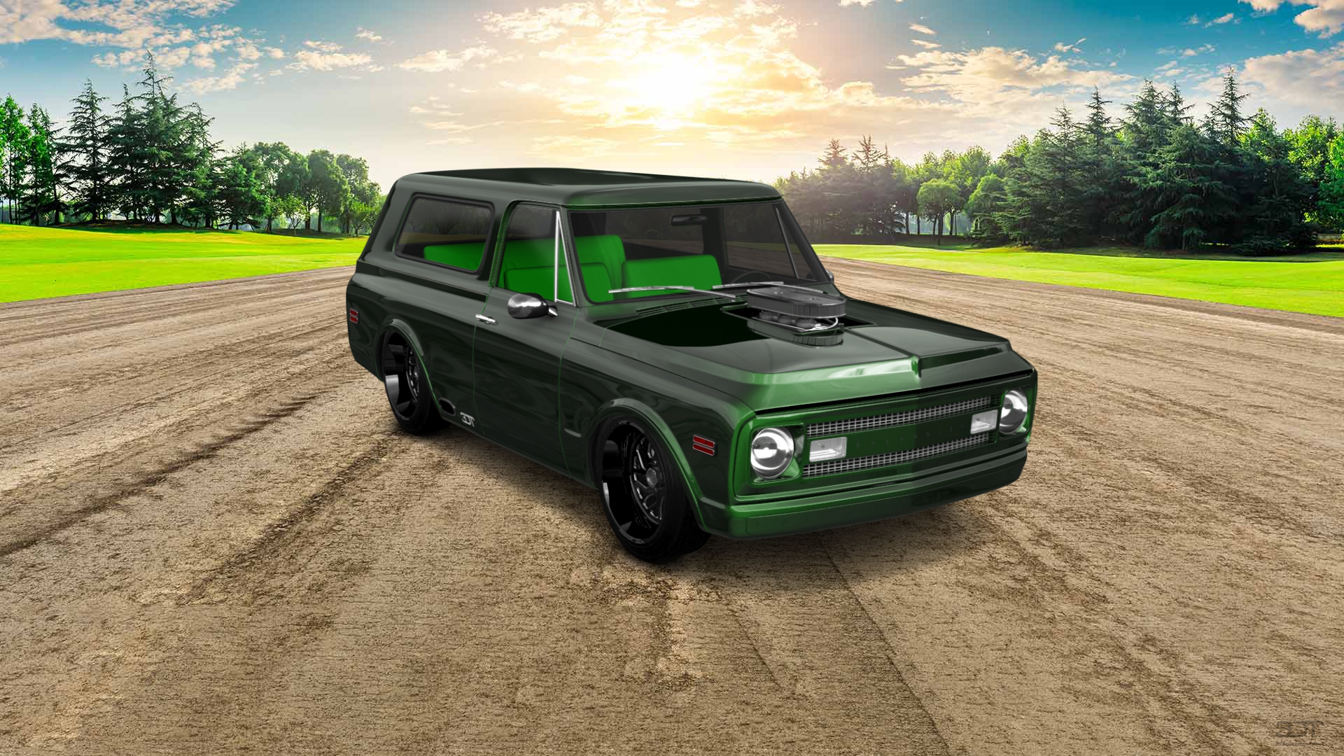 Chevrolet K5 Blazer 2 Door pickup truck 1969 tuning