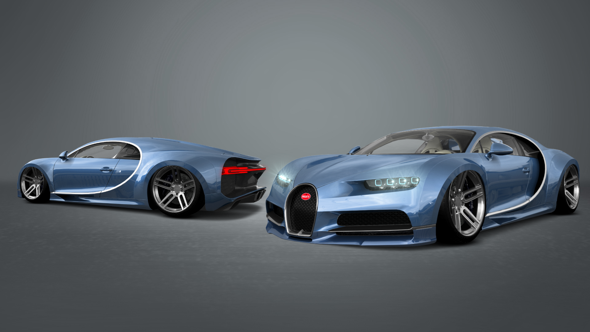 Bugatti Chiron 2 Door Coupe 2016 tuning