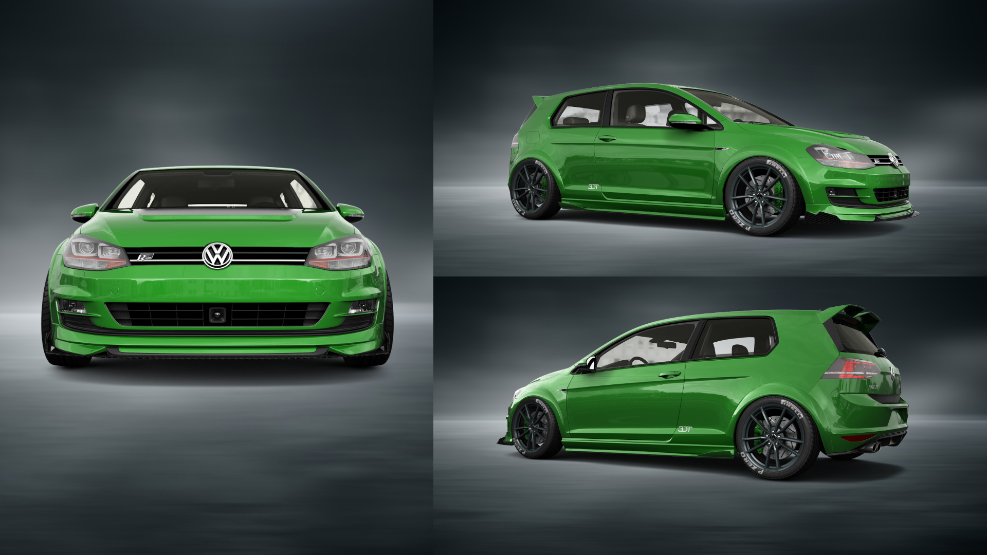 Volkswagen Golf 7 3 Door Hatchback 2013