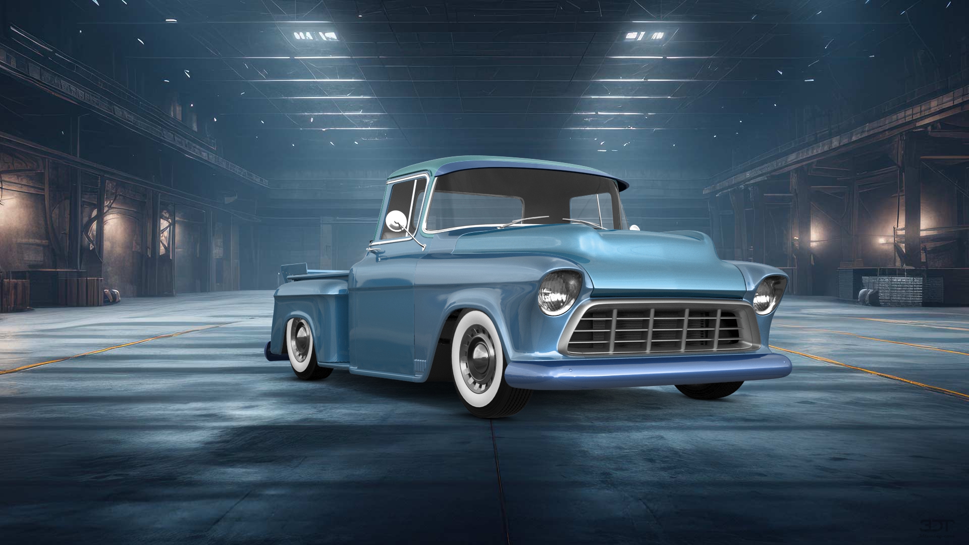 Chevrolet 3100 2 Door pickup truck 1955 tuning