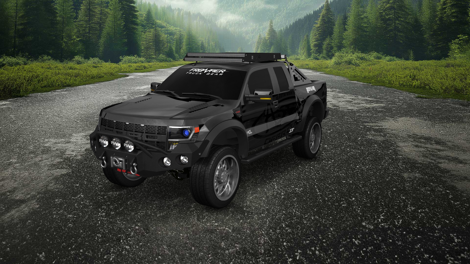 Ford F-150 SVT Raptor 2 Door pickup truck 2010
