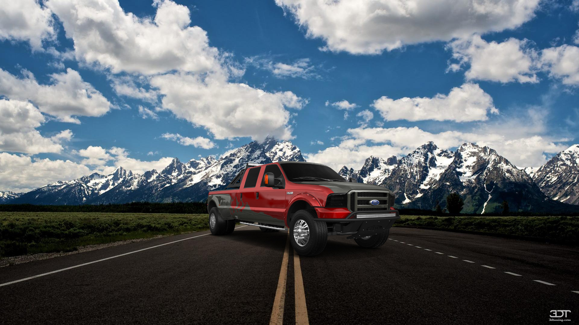 Ford F-350 DRW 4 Door pickup truck 1999