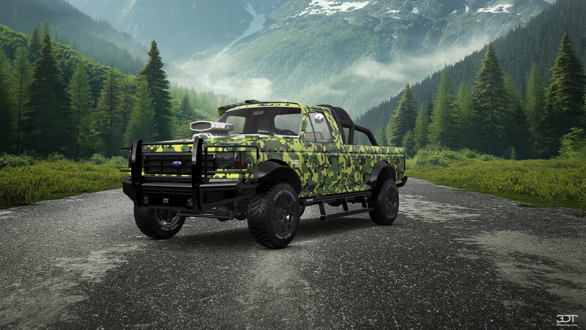 Ford F-150 2 Door pickup truck 1987 tuning