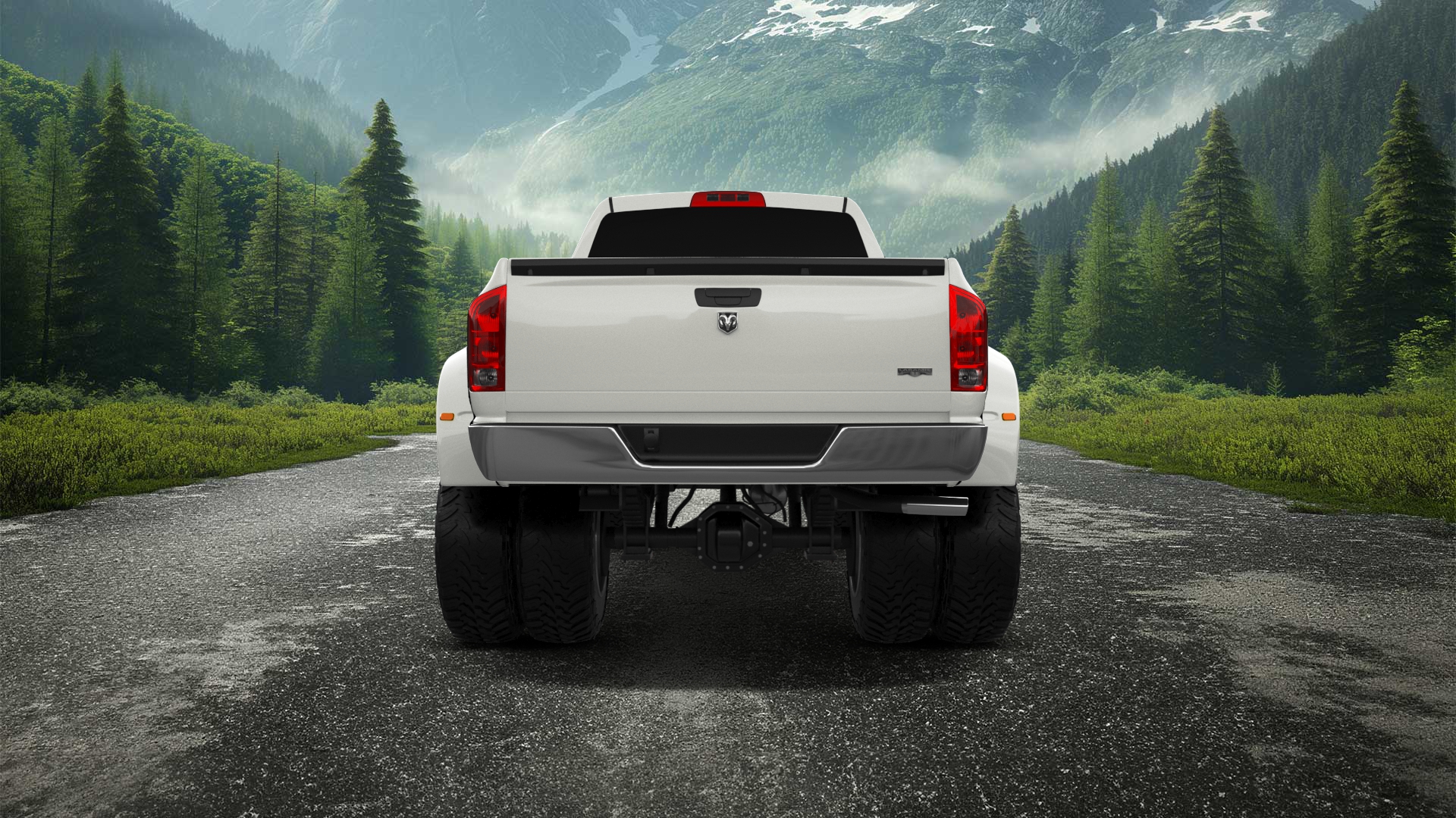 Dodge Ram 3500 Dually 4 Door pickup truck 2007 tuning