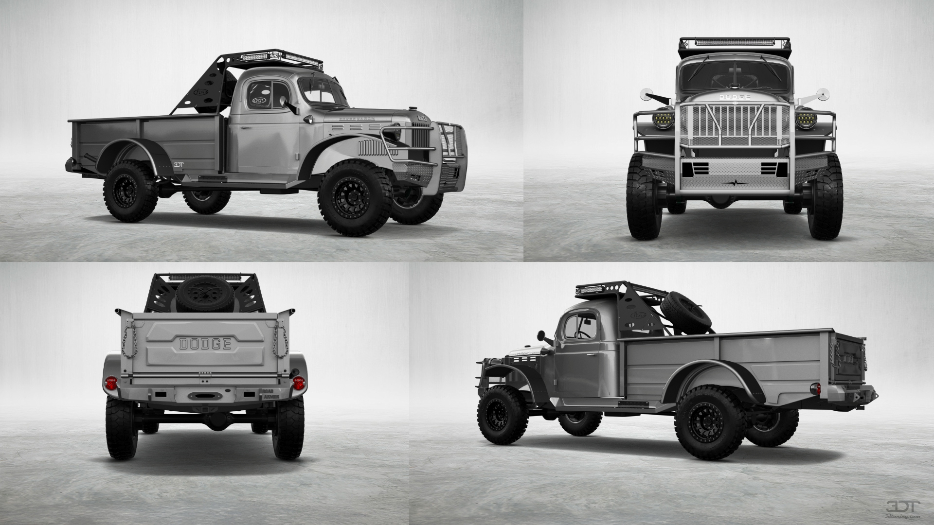 Dodge Power Wagon 2 Door pickup truck 1947