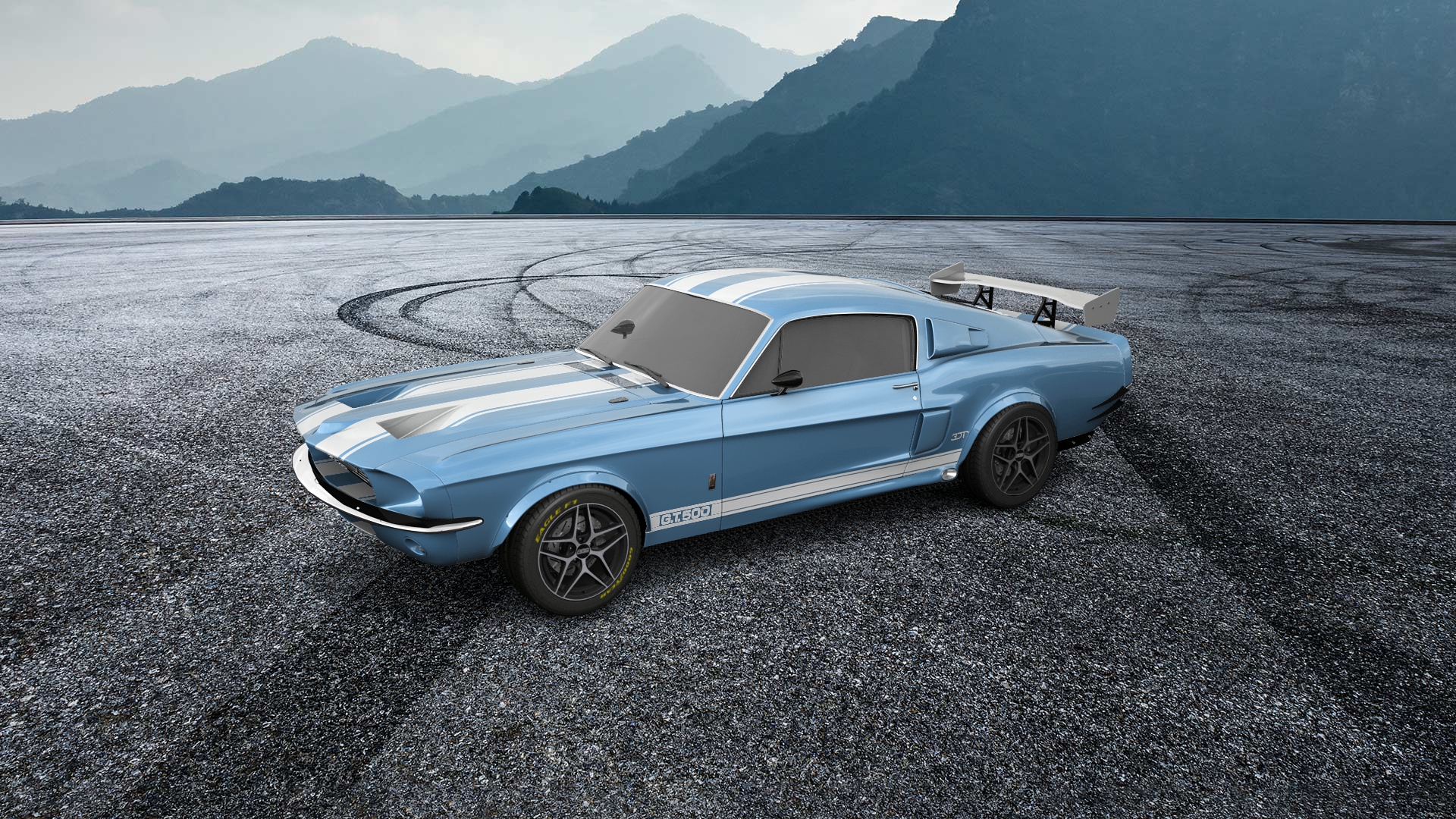 Mustang GT500 2 Door Coupe 1968
