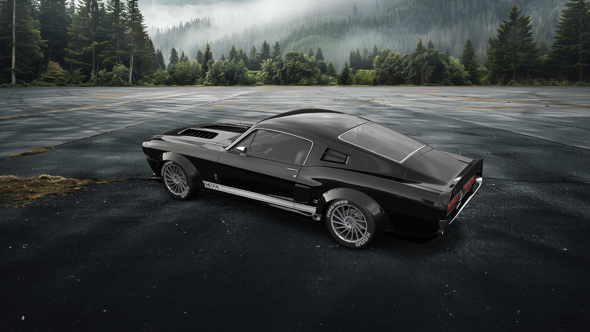 Mustang GT500 2 Door Coupe 1968