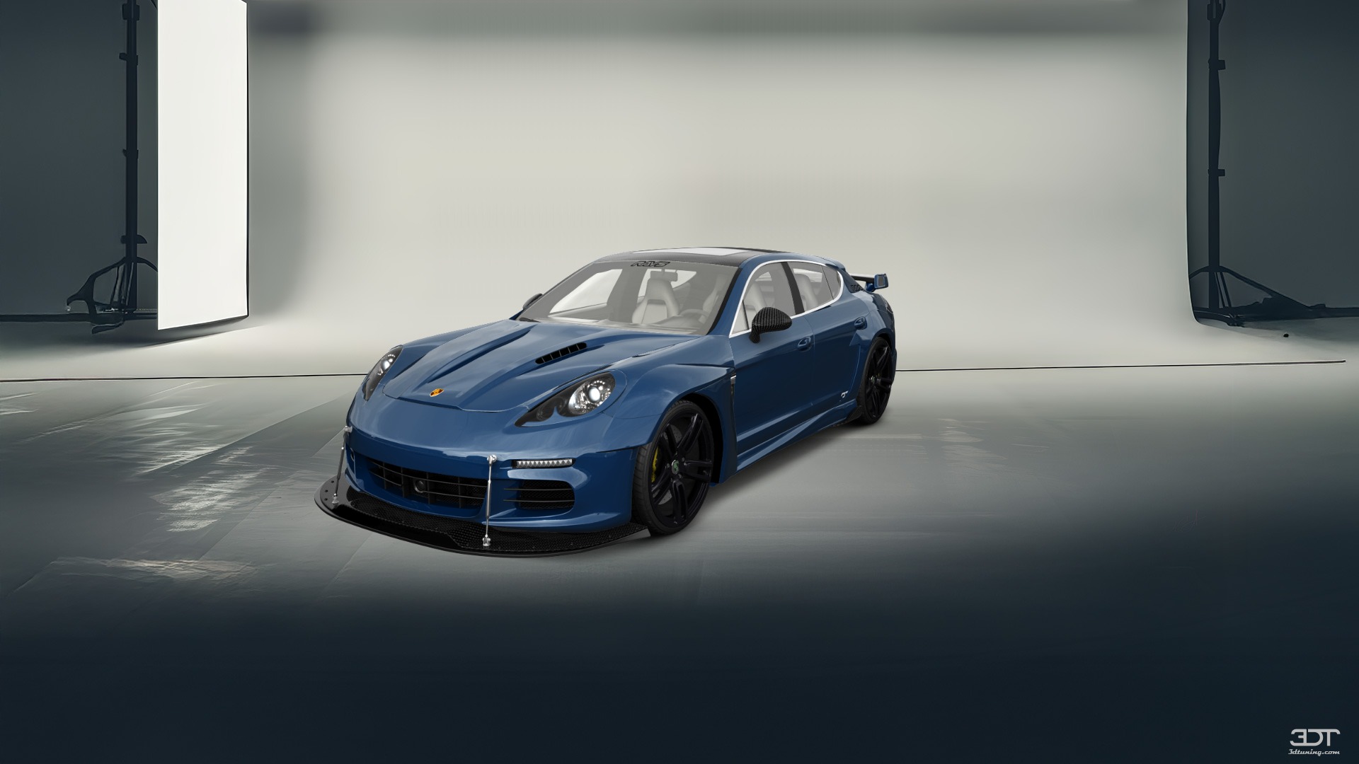Porsche Panamera 4 door fastback saloon 2011