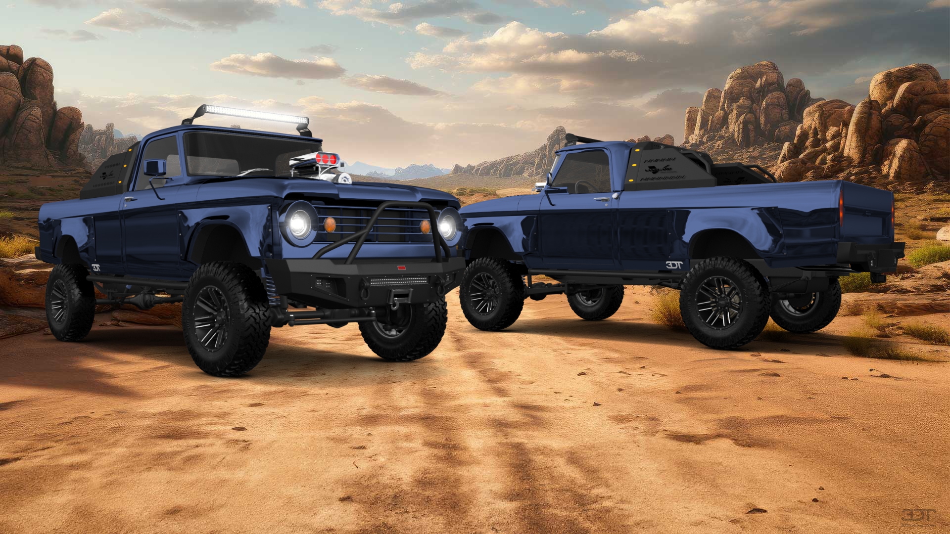 Dodge Power Wagon W200 2 Door pickup truck 1966
