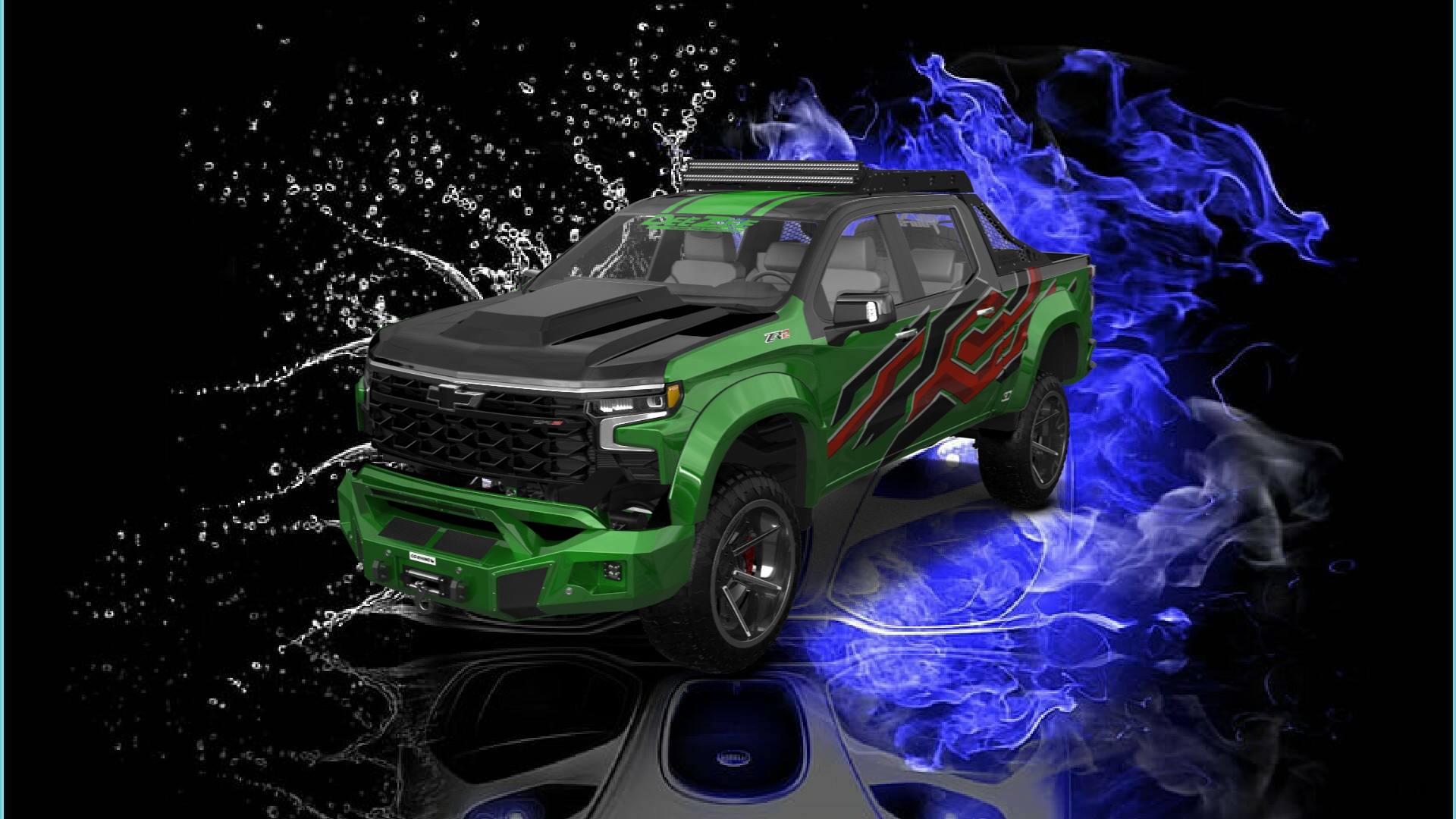 Chevrolet Silverado 1500 Crew Cab 5.8 ft box 4 Door pickup truck 2023