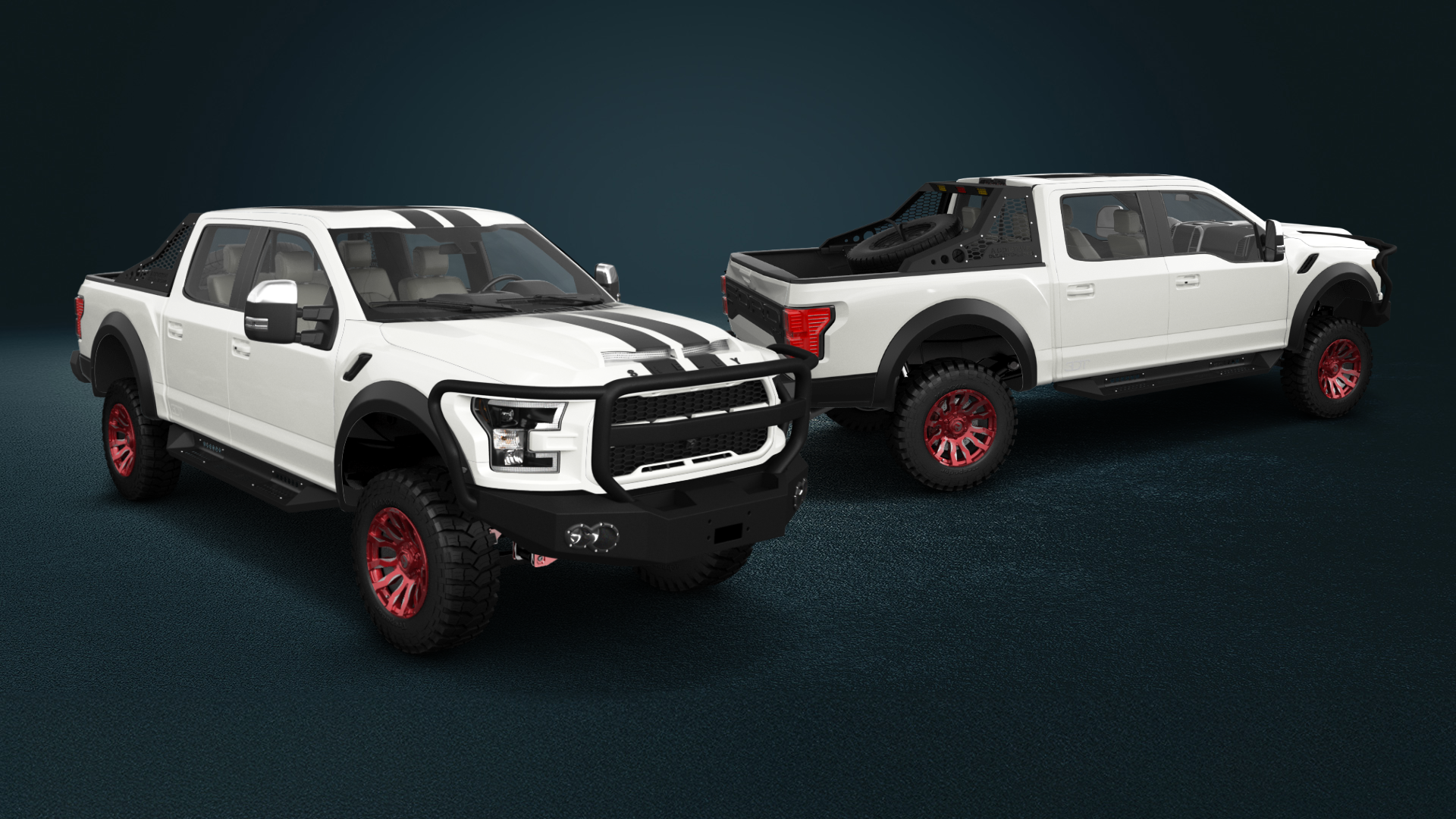 Ford F-150 Raptor 4 Door pickup truck 2017