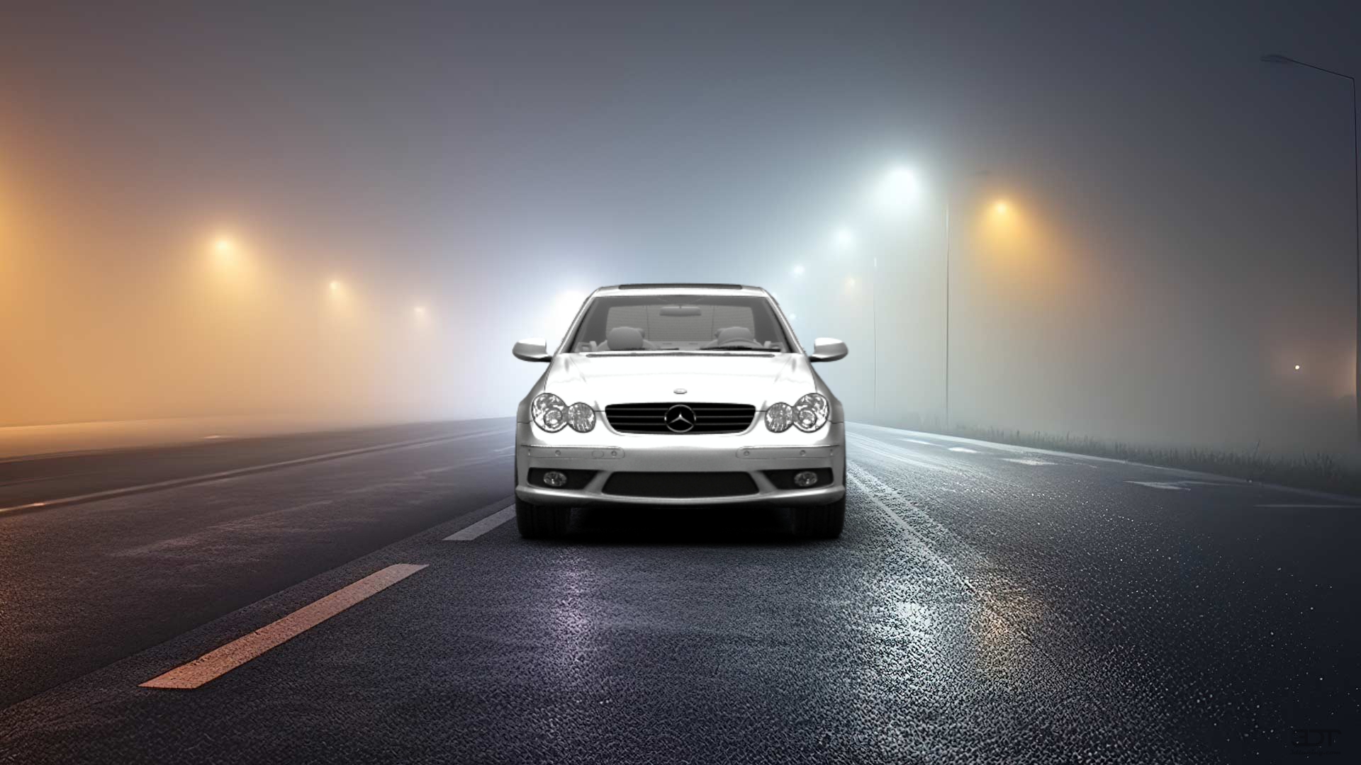 Mercedes CLK Coupe 2004