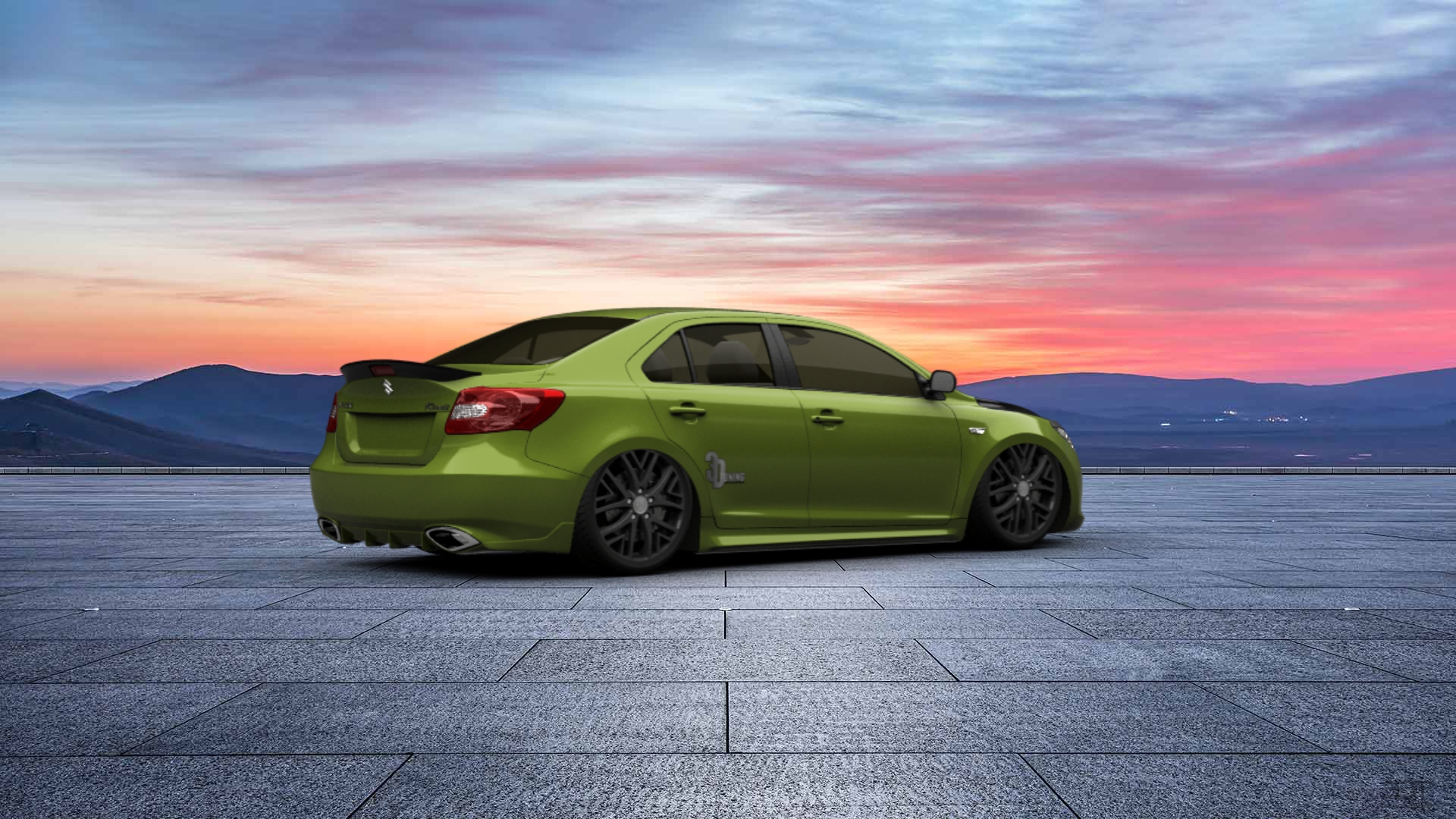 Suzuki Kizashi Sedan 2008 tuning